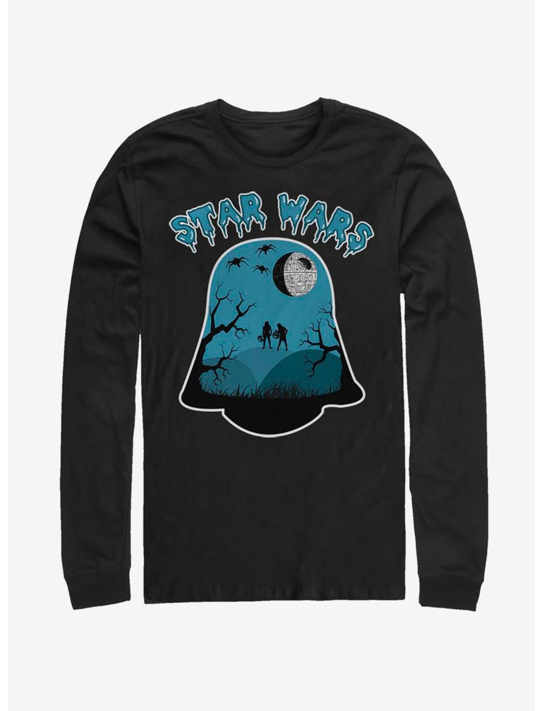 Star Wars Darth Halloween Long-Sleeve T-Shirt, BLACK, hi-res