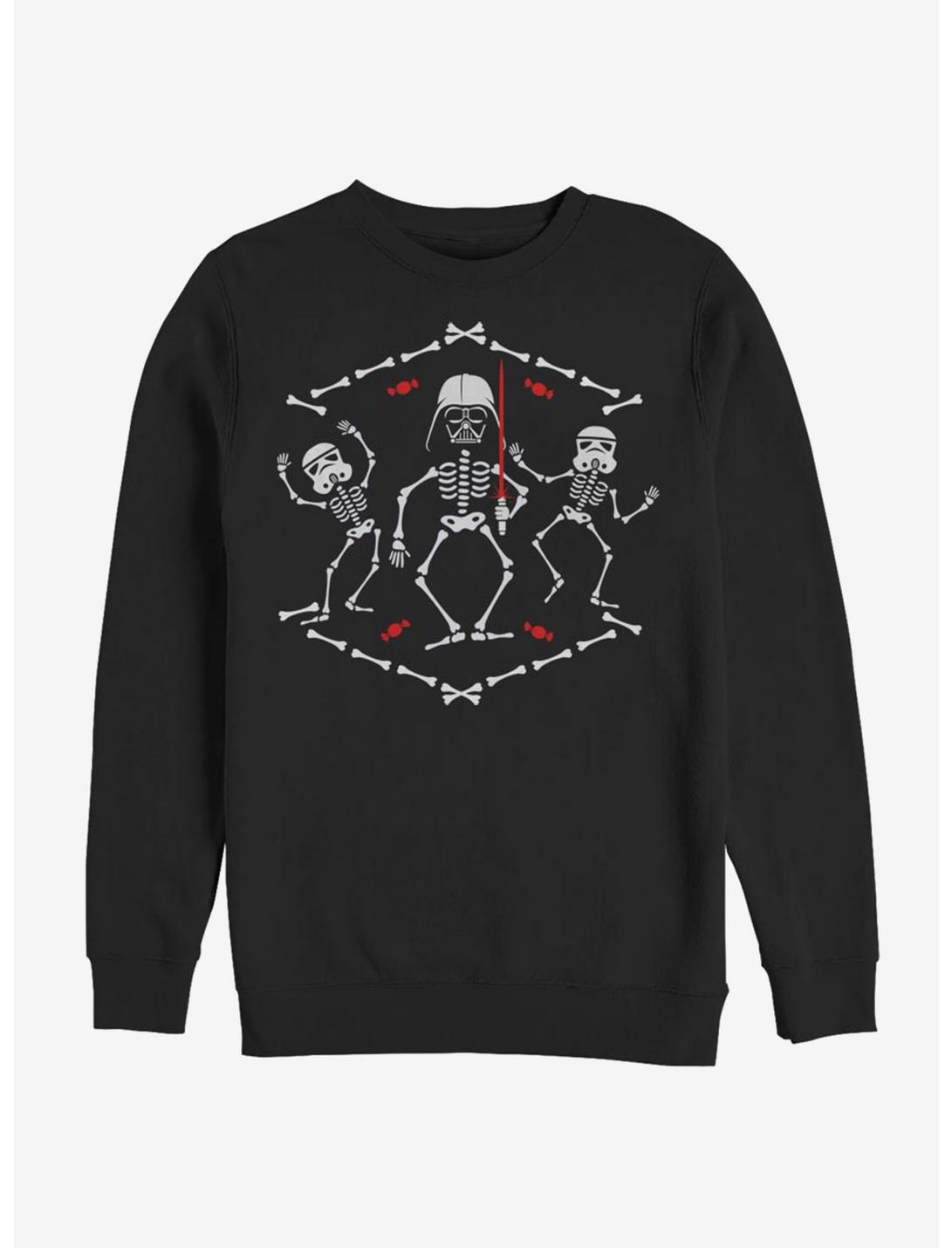 Star Wars Dark Side Skeletons Sweatshirt, BLACK, hi-res
