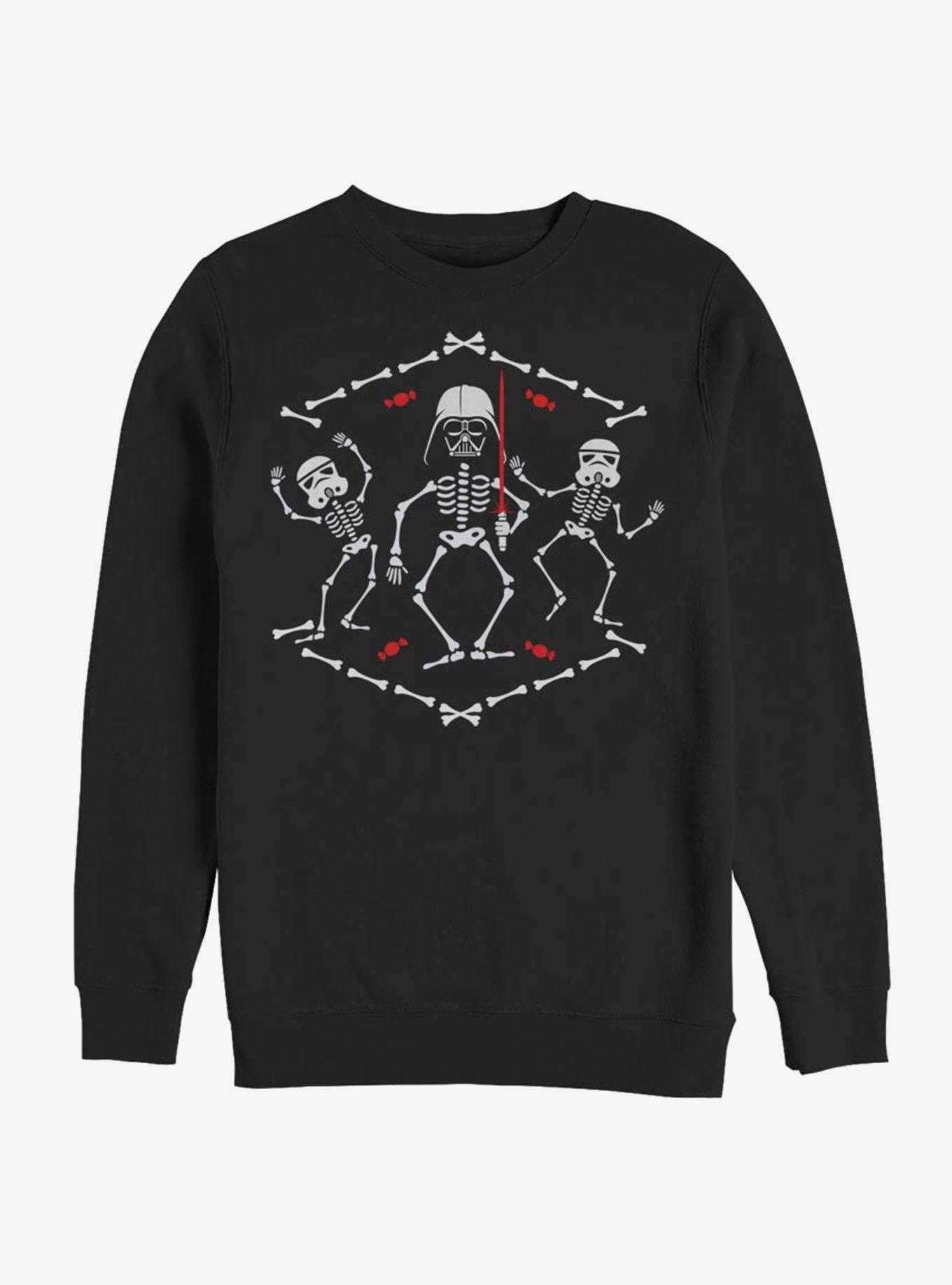 Star Wars Dark Side Skeletons Sweatshirt, BLACK, hi-res
