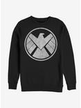 Marvel Avengers Vintage Shield Sweatshirt, BLACK, hi-res