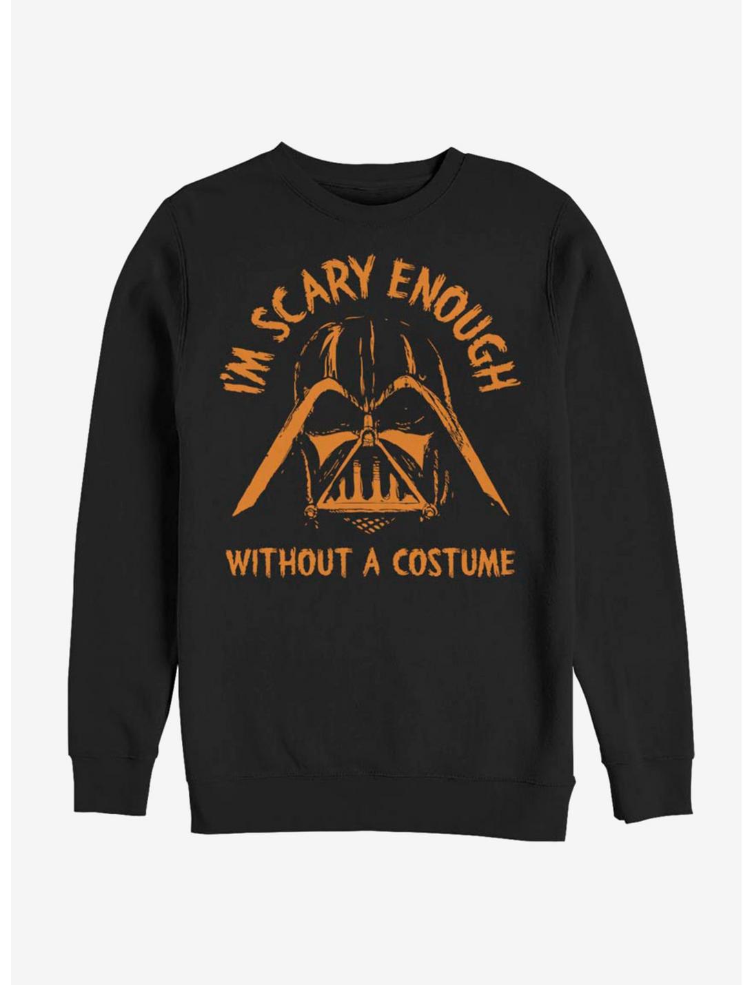 Star Wars Scary Without A Costume Sweatshirt, BLACK, hi-res