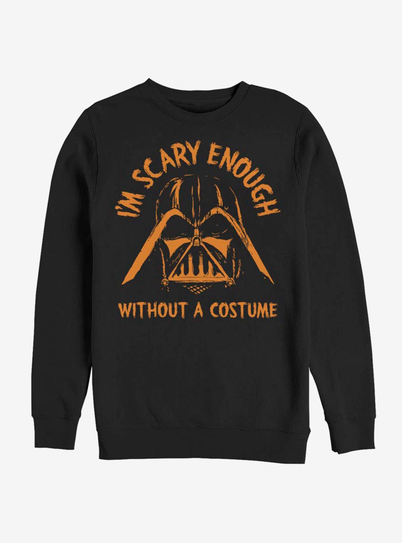 Star Wars Scary Without A Costume Sweatshirt, BLACK, hi-res