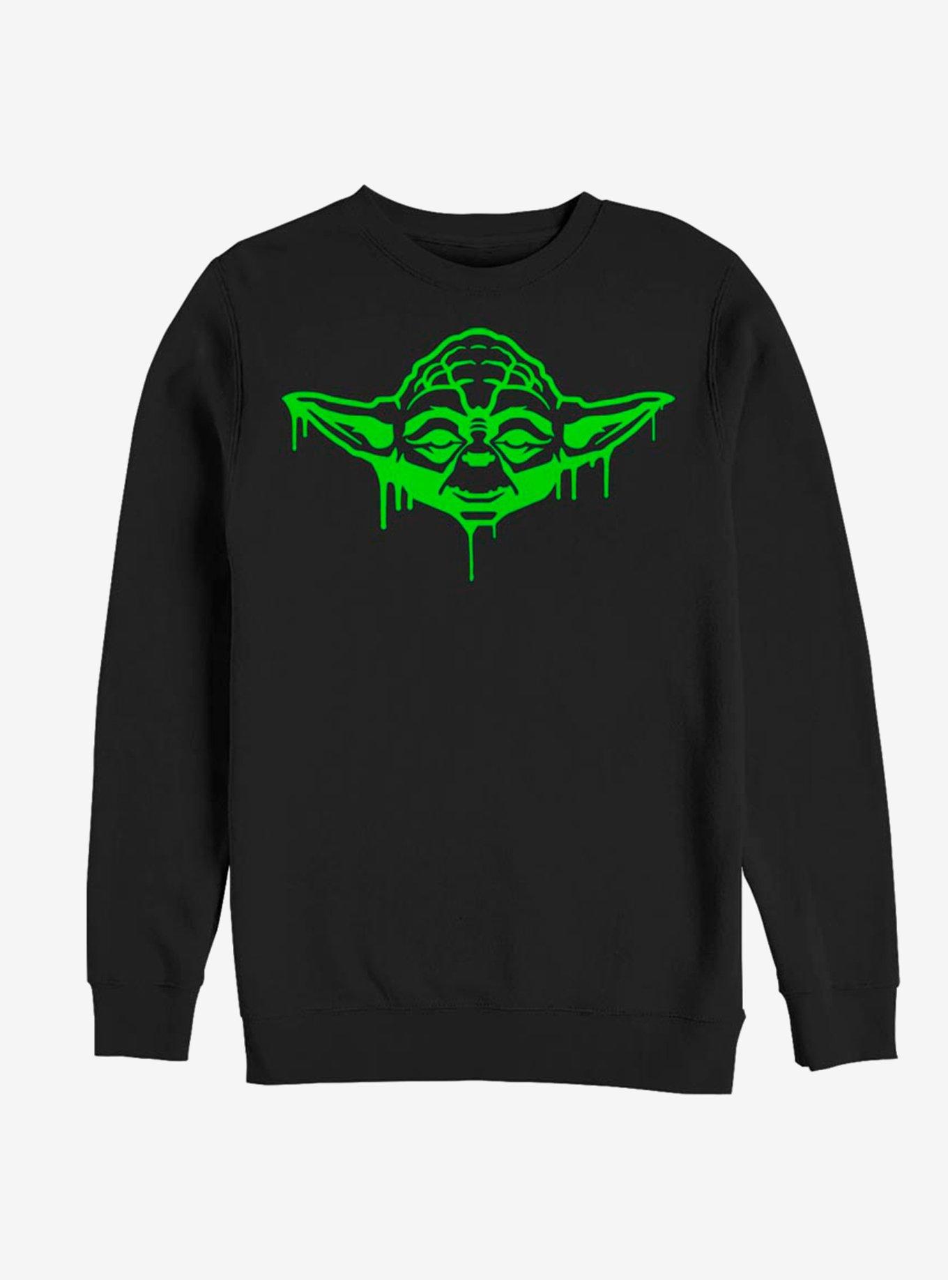 Star Wars Green Yoda Drip Sweatshirt, , hi-res