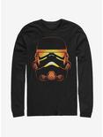 Star Wars Pumpkin Trooper Long-Sleeve T-Shirt, BLACK, hi-res