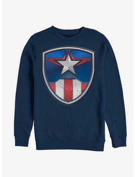 Marvel Captain America Classic Shield Crest Sweatshirt, , hi-res