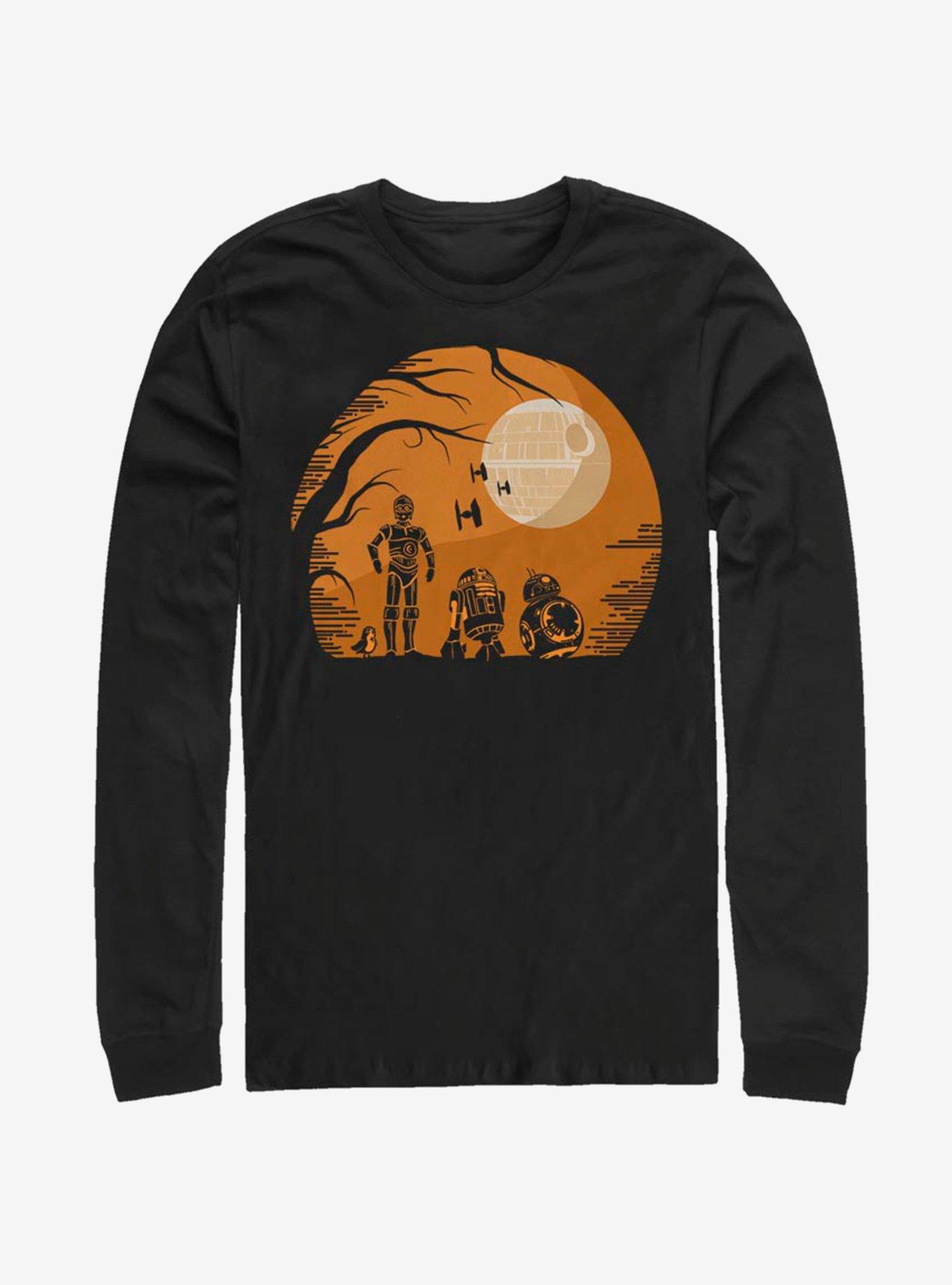 Star Wars Episode VIII The Last Jedi Droid Haunt Long-Sleeve T-Shirt, , hi-res