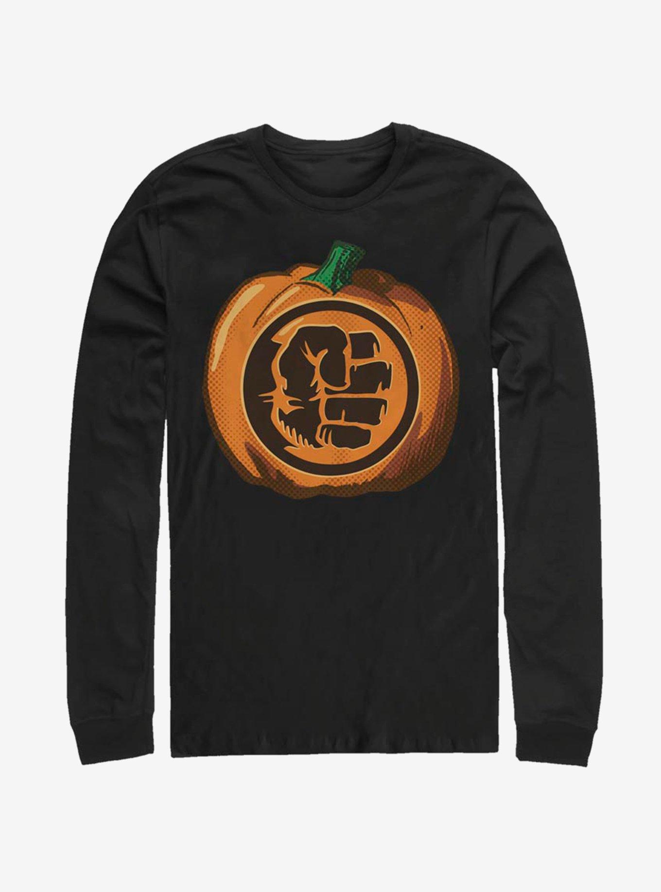 Marvel Hulk Pumpkin Long-Sleeve T-Shirt, , hi-res