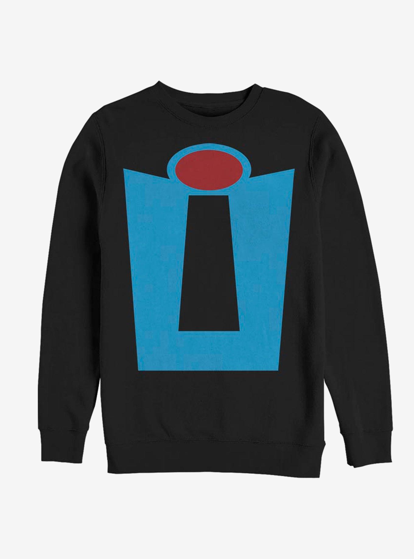 Disney Pixar The Incredibles Vintage Suit Icon Sweatshirt, , hi-res