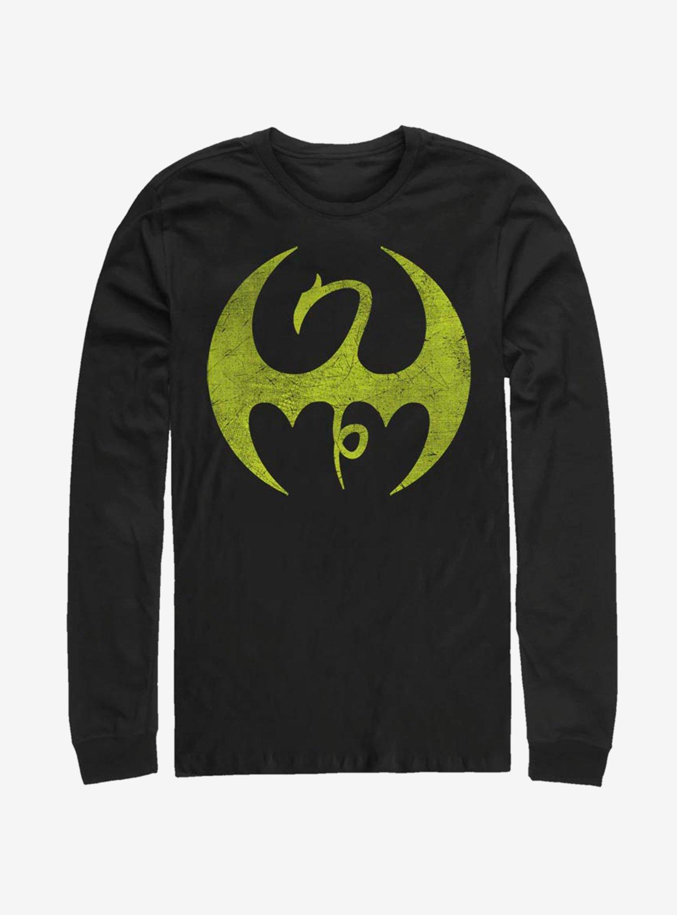 Marvel Iron Fist Iron Logo Long-Sleeve T-Shirt, , hi-res
