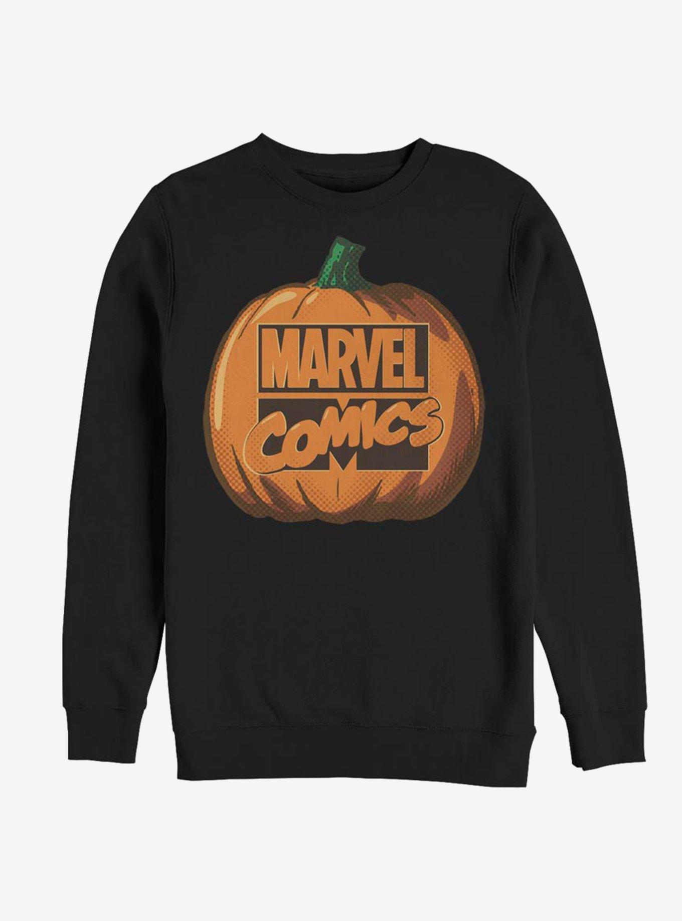 Marvel Pumpkin Logo Sweatshirt, , hi-res