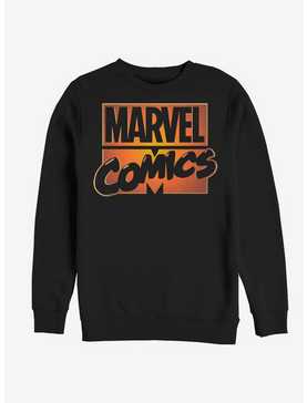 Marvel Comics Orange Glow Sweatshirt, , hi-res