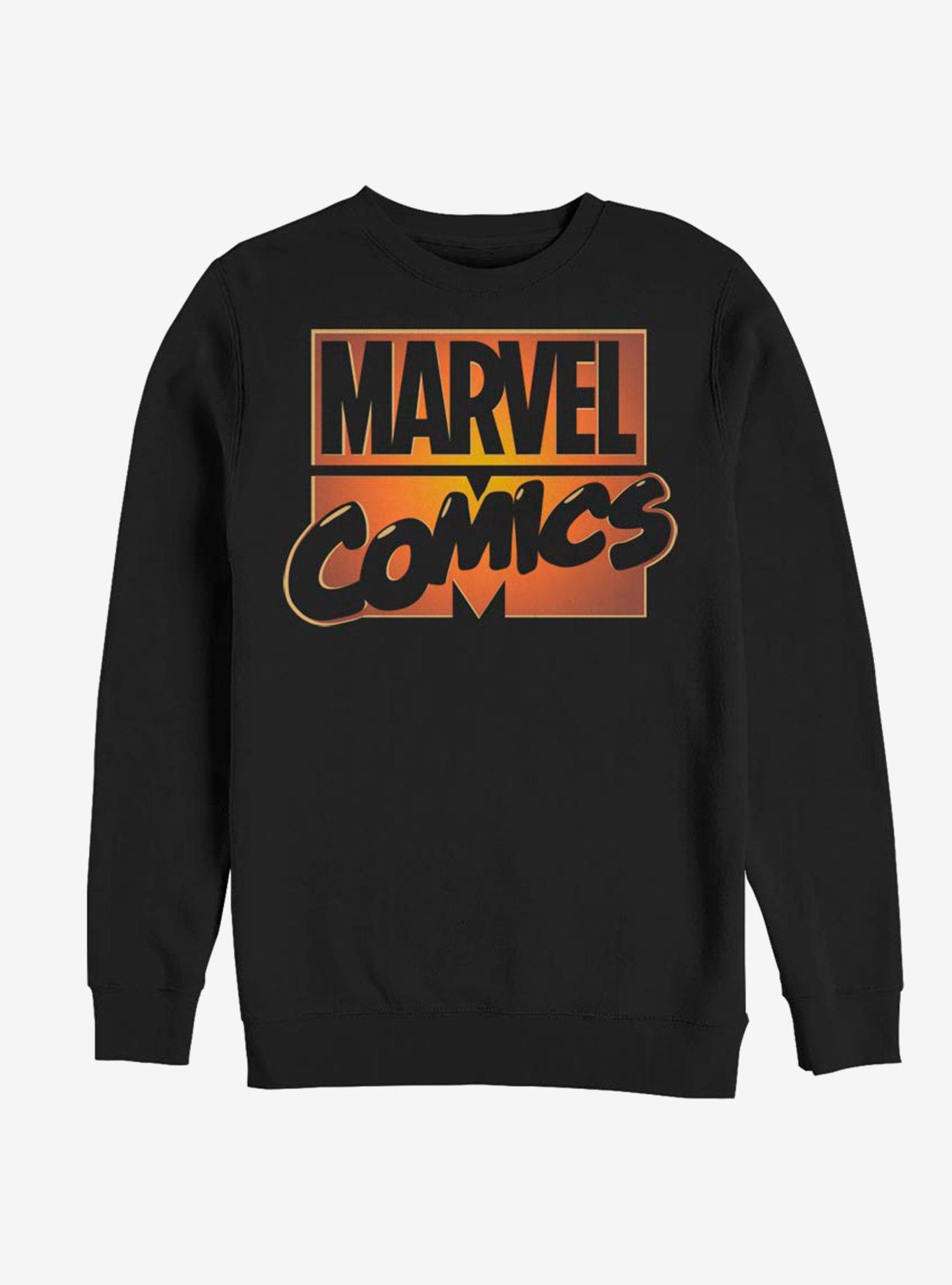 Marvel Comics Orange Glow Sweatshirt, , hi-res