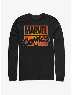 Marvel Comics Orange Glow Long-Sleeve T-Shirt, , hi-res