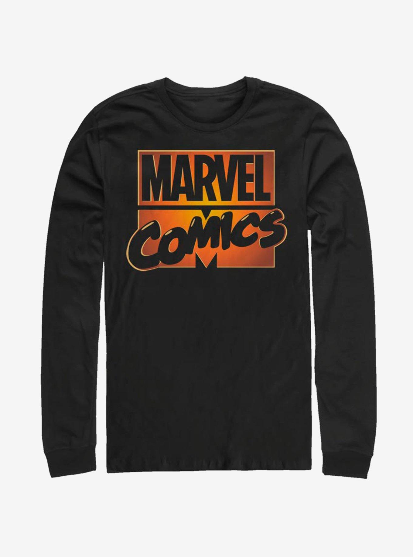 Marvel Comics Orange Glow Long-Sleeve T-Shirt, , hi-res