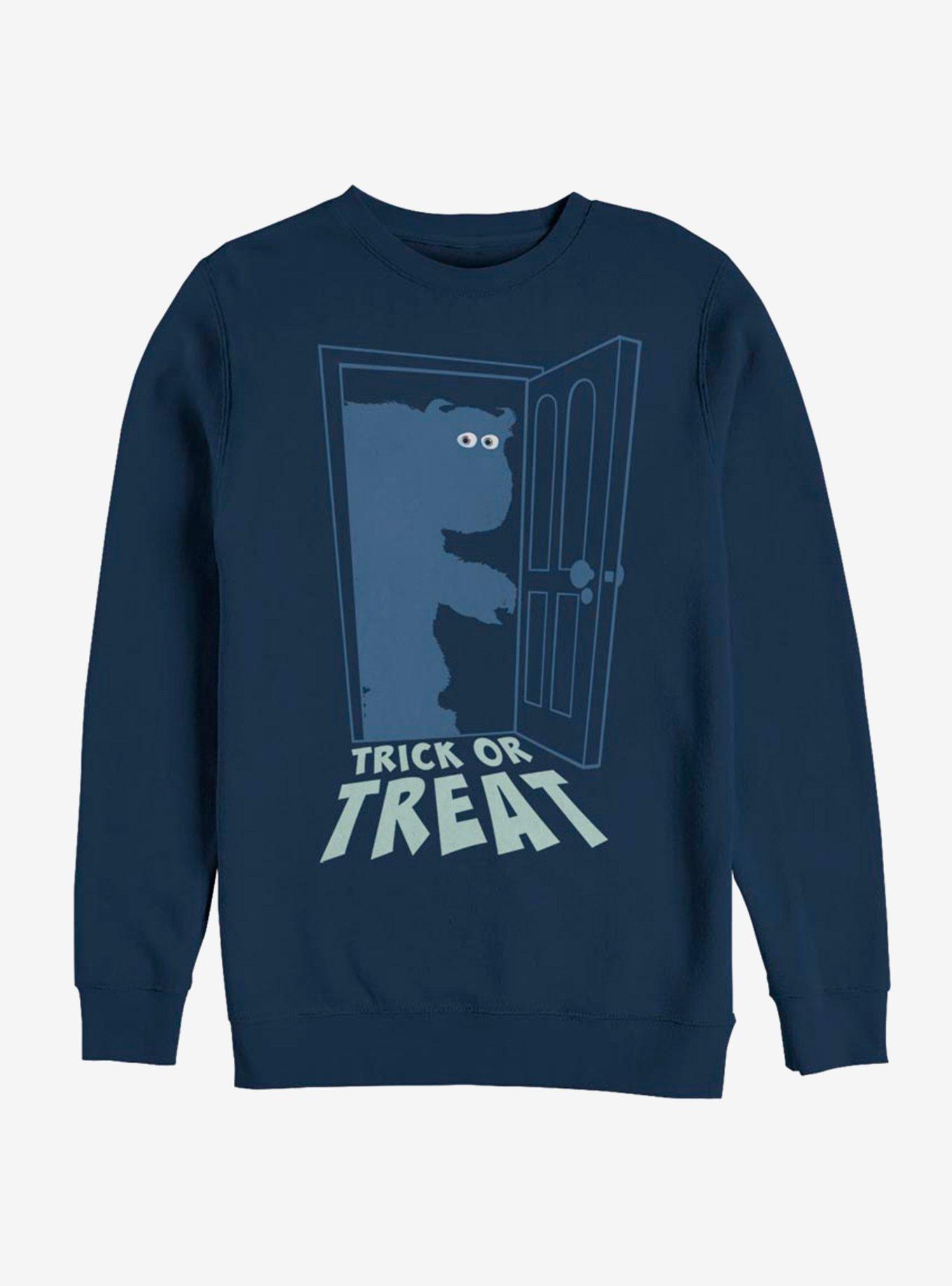 Disney Pixar Monsters University Sulley Trick Or Treat Sweatshirt, NAVY, hi-res