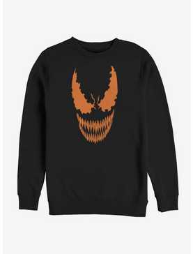 Marvel Venom Pumpkin Orange Face Sweatshirt, , hi-res