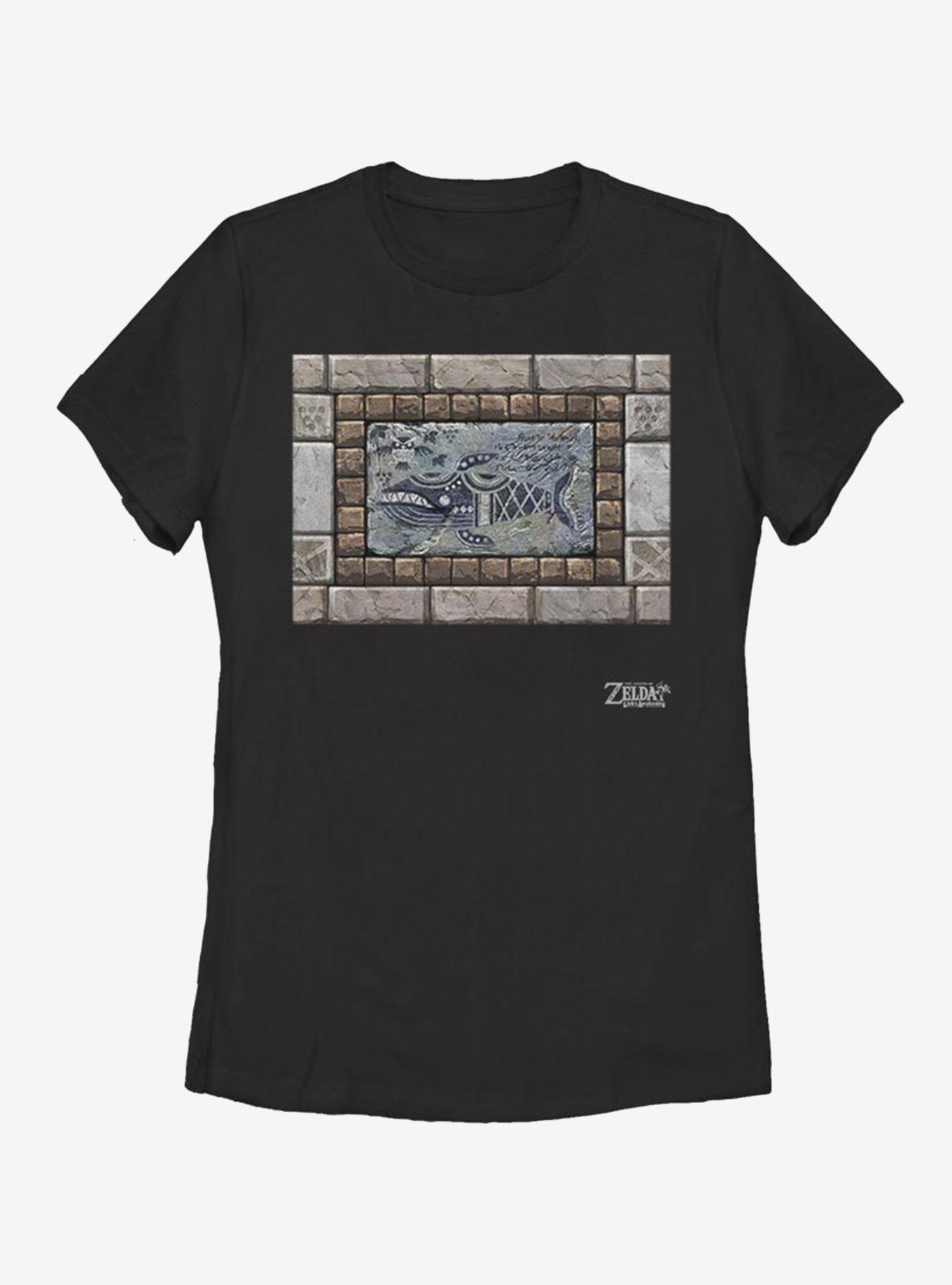 Nintendo The Legend of Zelda: Link's Awakening Whale Tablet Womens T-Shirt, , hi-res