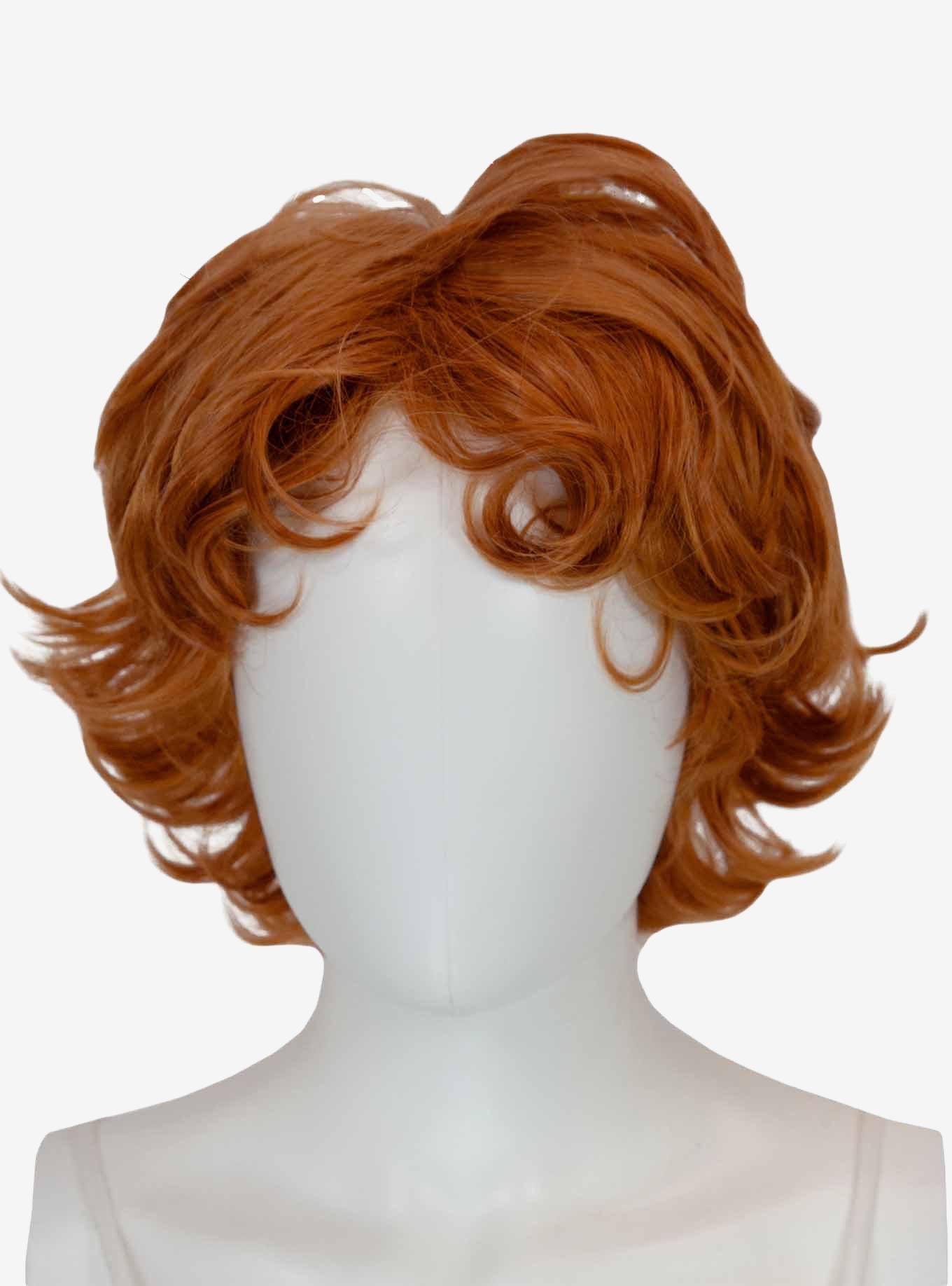 Epic Cosplay Aion Autumn Orange Mix Short Wavy Wig