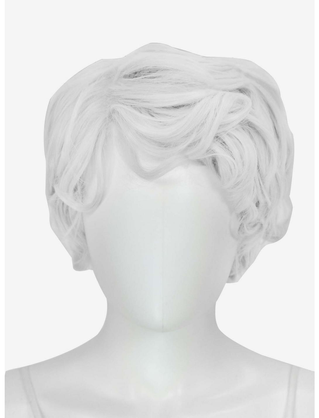 Epic Cosplay Aion Classic White Short Wavy Wig, , hi-res