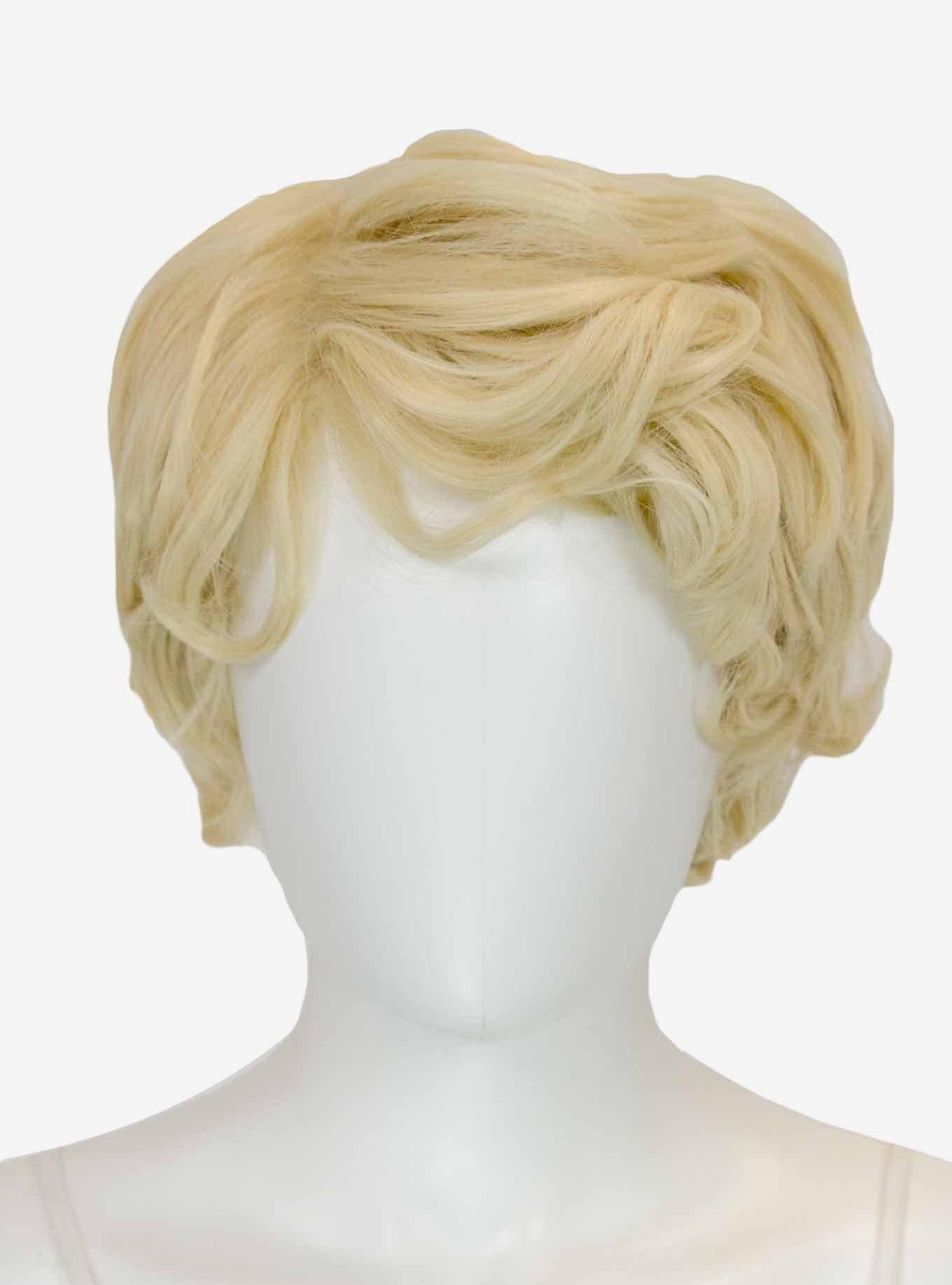 Epic Cosplay Aion Natural Blonde Short Wavy Wig, , hi-res