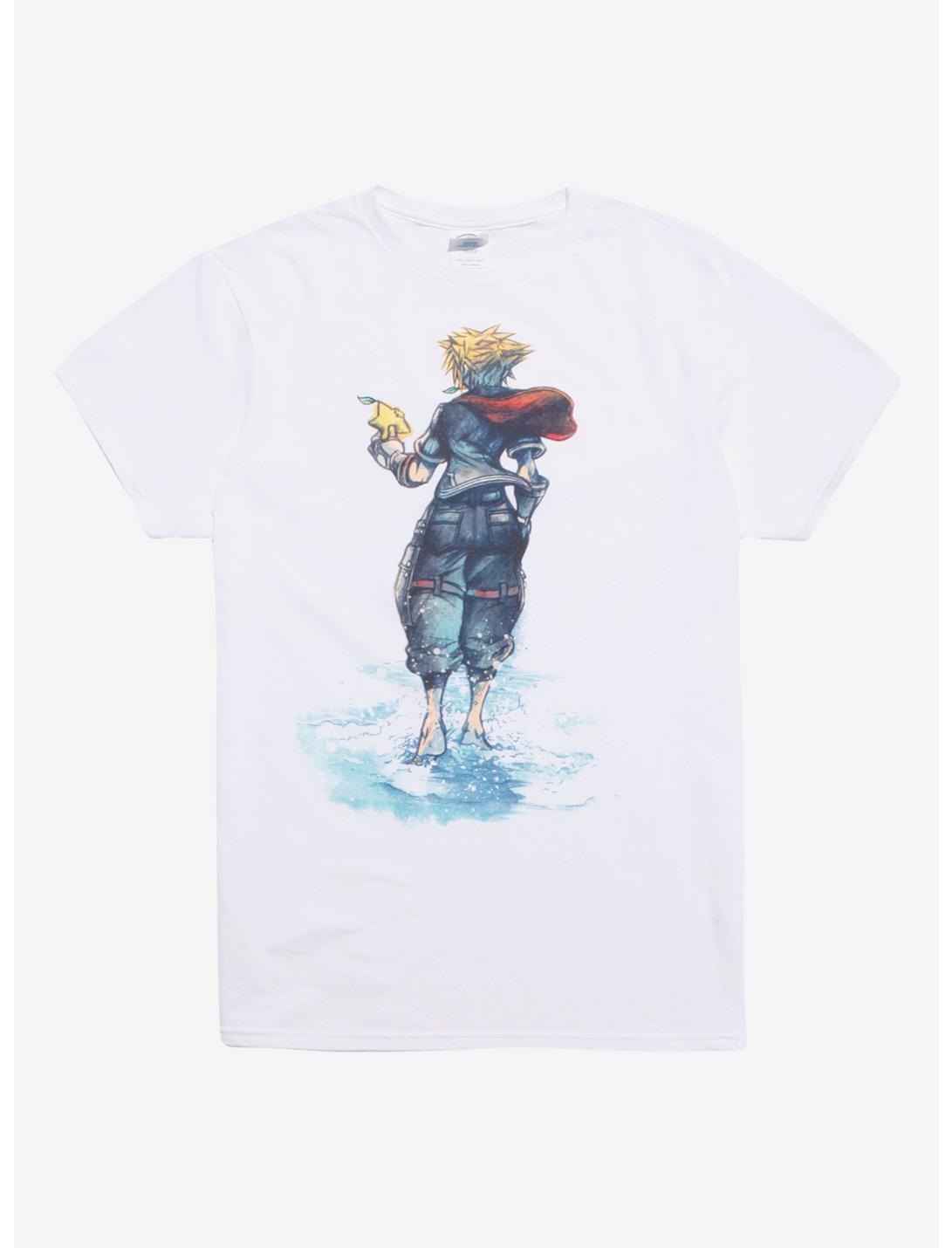 Disney Kingdom Hearts 3 Watercolor Paopu T-Shirt, WHITE, hi-res