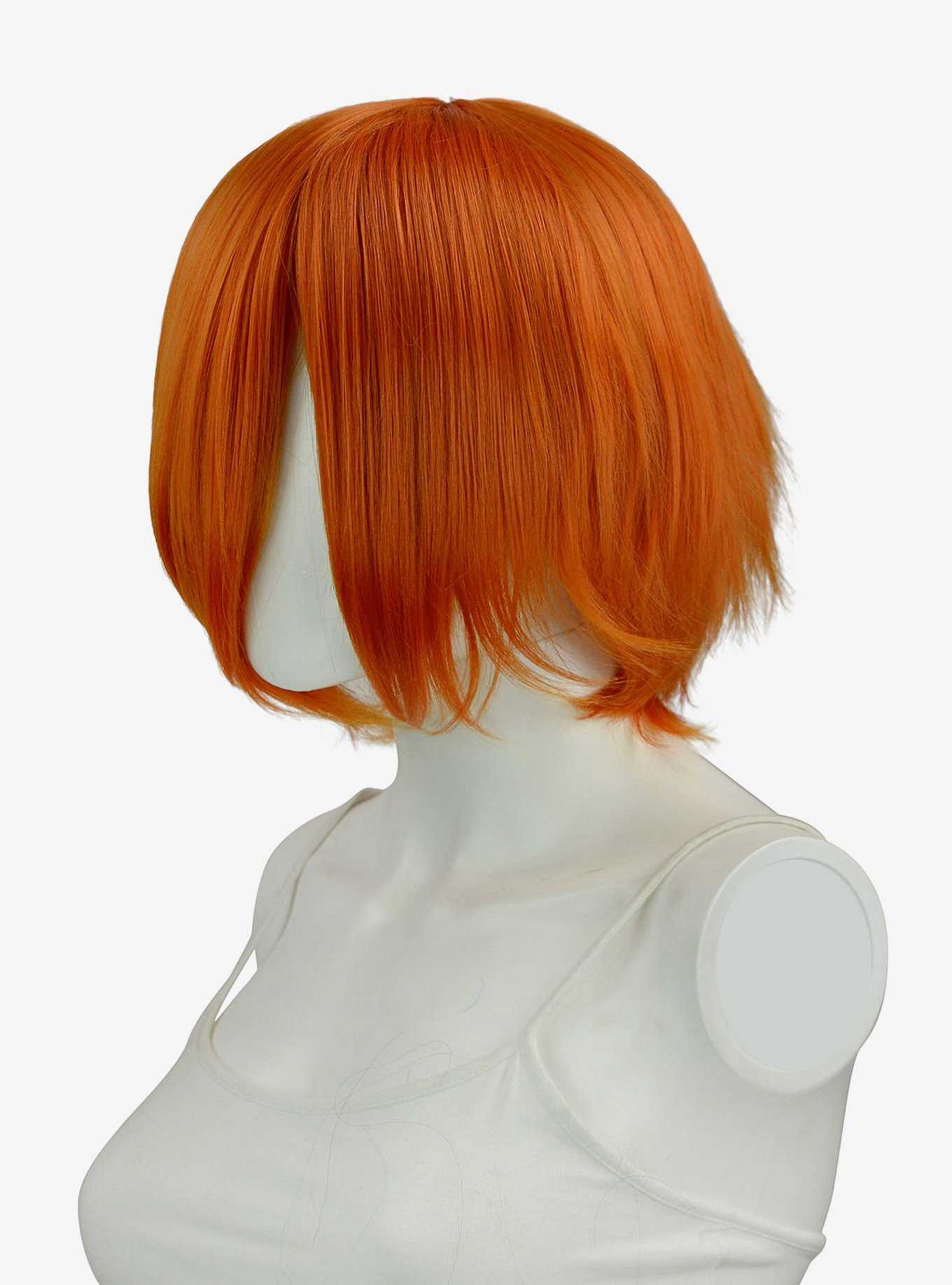 Epic Cosplay Aphrodite Autumn Orange Long Bang Layered Short Wig, , hi-res