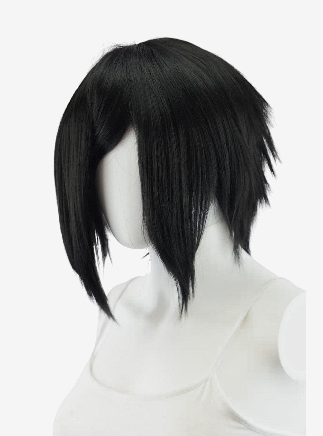 Epic Cosplay Aphrodite Black Long Bang Layered Short Wig, , hi-res