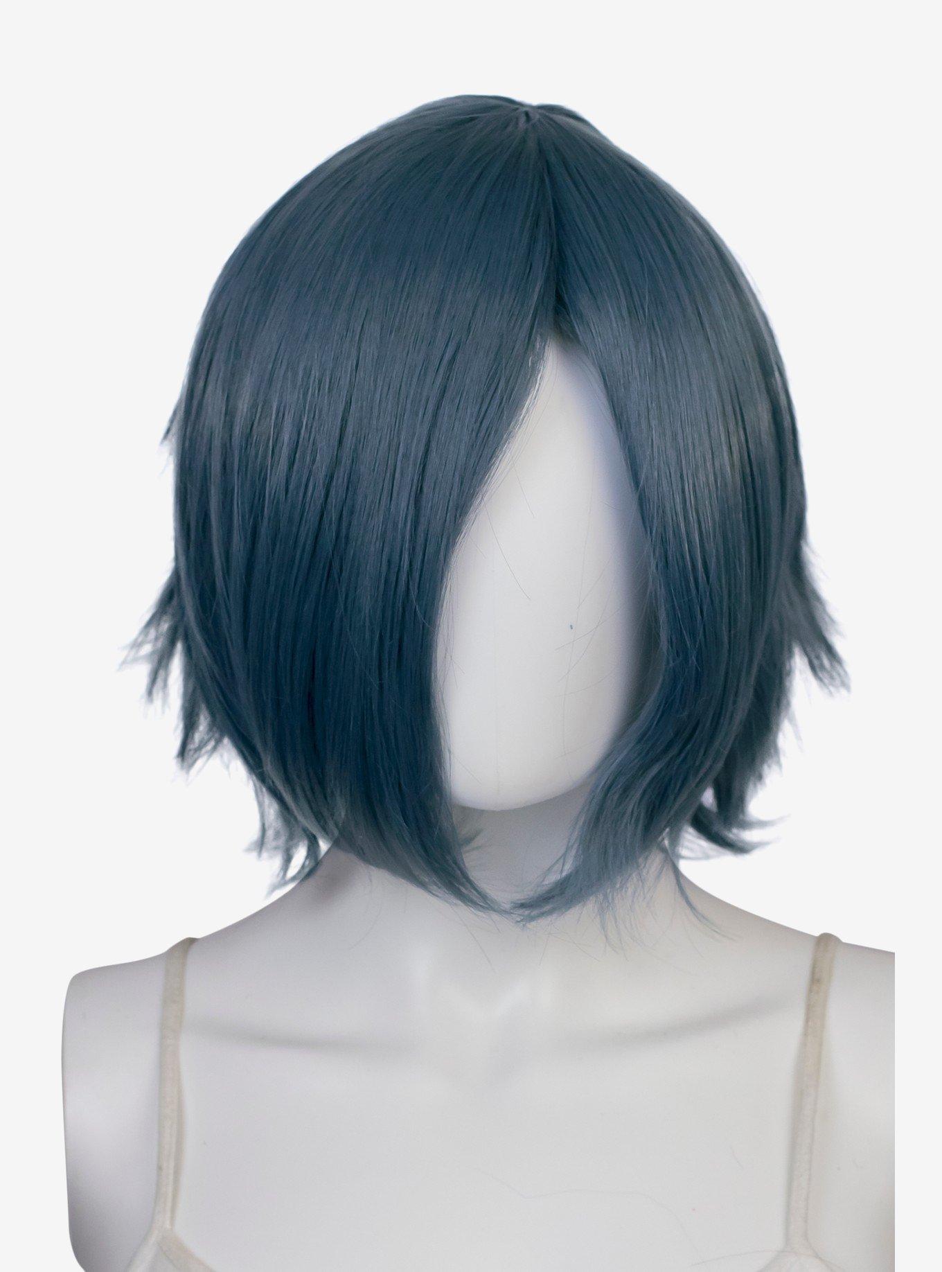 Epic Cosplay Aphrodite Blue Steel Long Bang Layered Short Wig, , hi-res