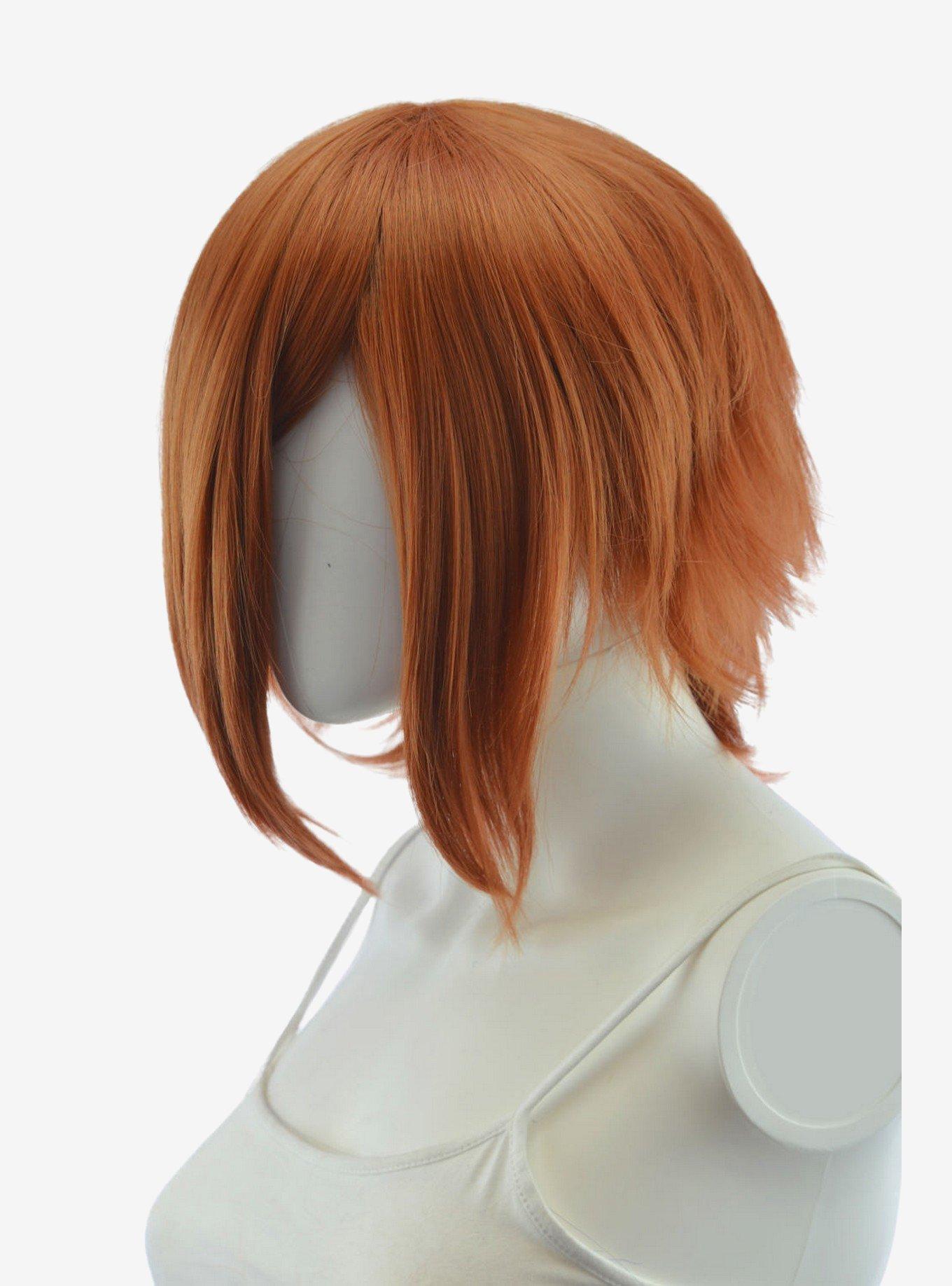 Epic Cosplay Aphrodite Cocoa Brown Long Bang Layered Short Wig, , hi-res