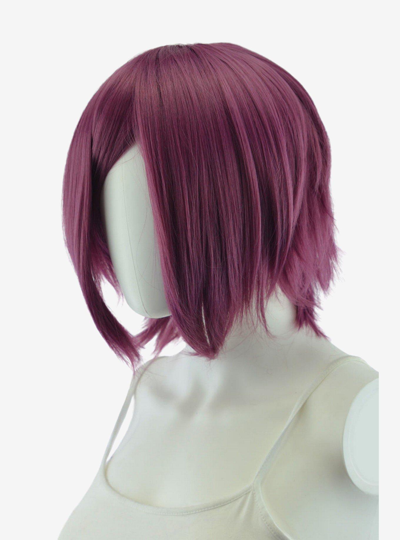 Hot Topic Epic Cosplay Aphrodite Dark Plum Purple Long Bang