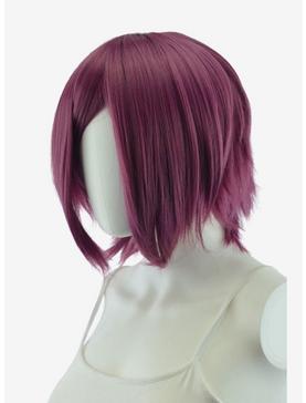 Epic Cosplay Aphrodite Dark Plum Purple Long Bang Layered Short Wig, , hi-res