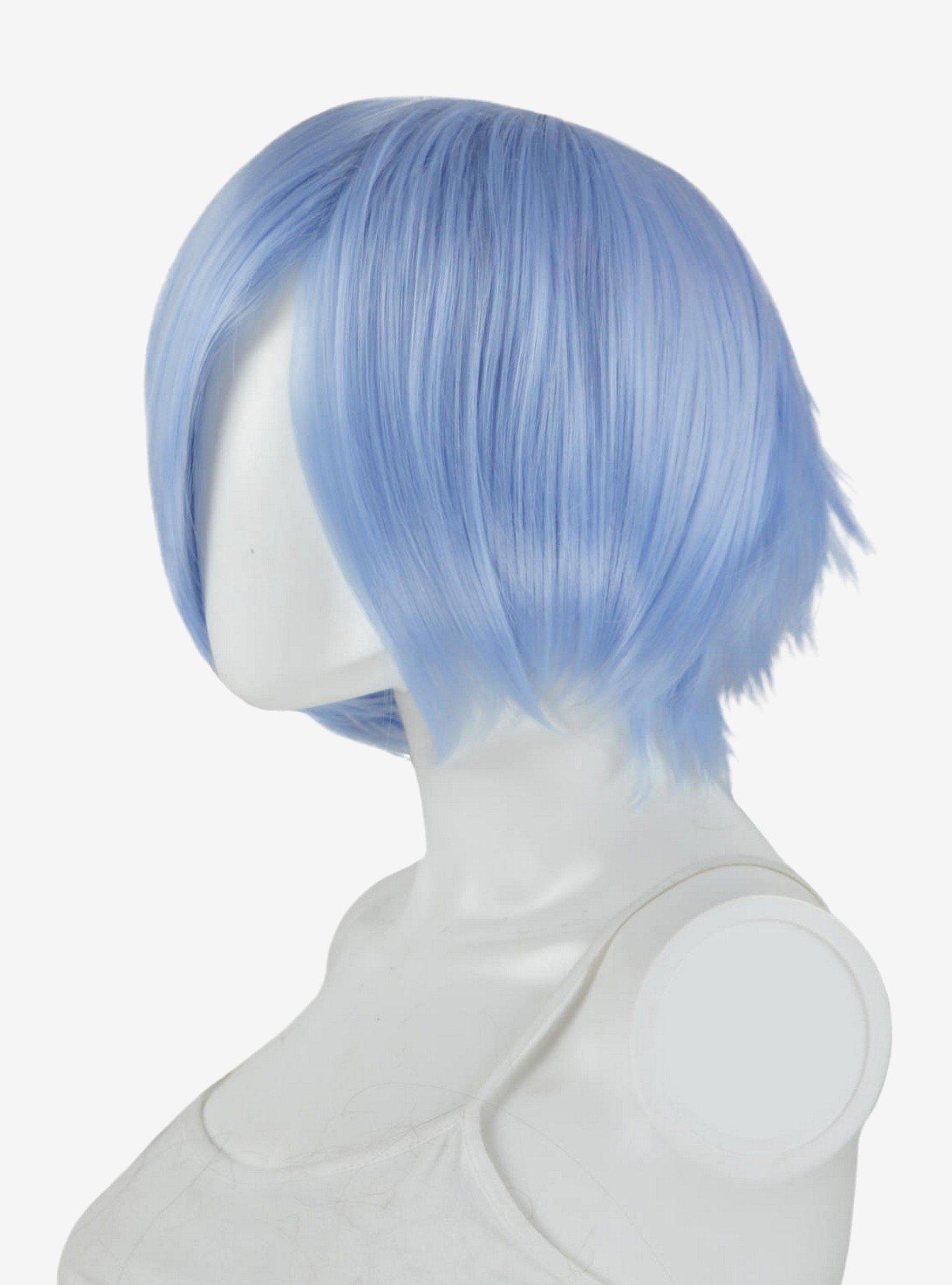 Epic Cosplay Aphrodite Ice Blue Long Bang Layered Short Wig, , hi-res