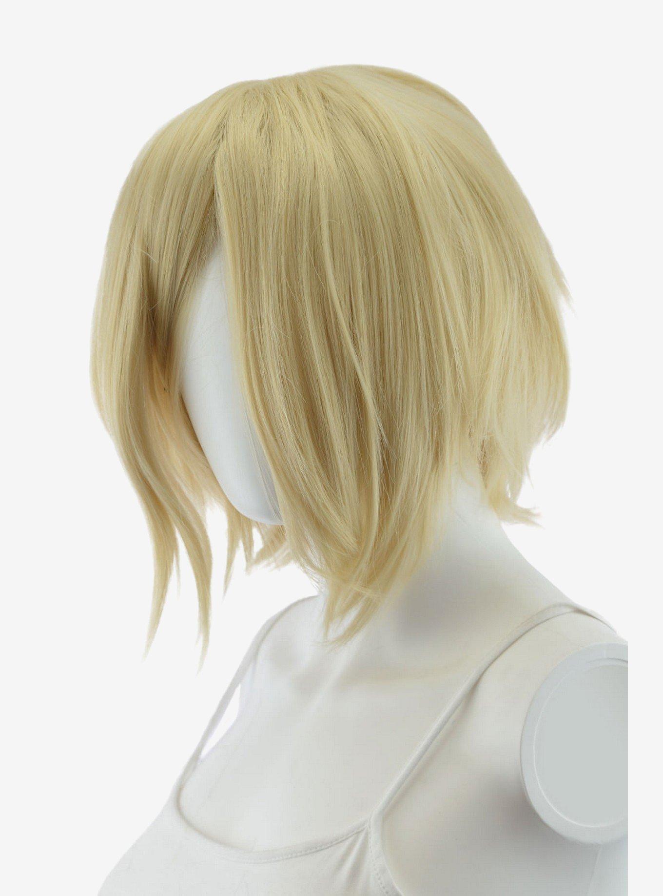 Epic Cosplay Aphrodite Natural Blonde Long Bang Layered Short Wig, , hi-res