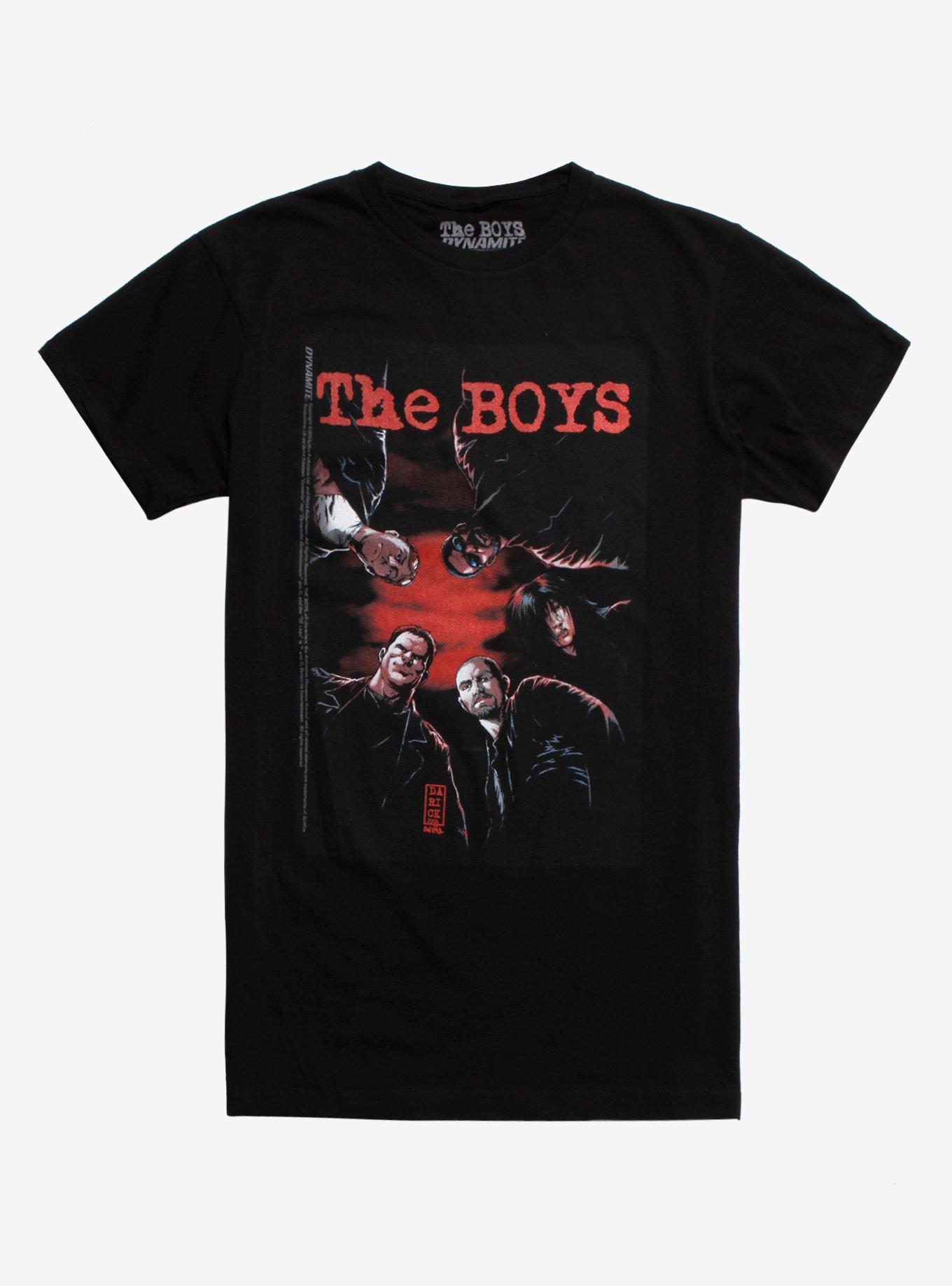 The Boys Comic Book Cover T-Shirt, BLACK, hi-res