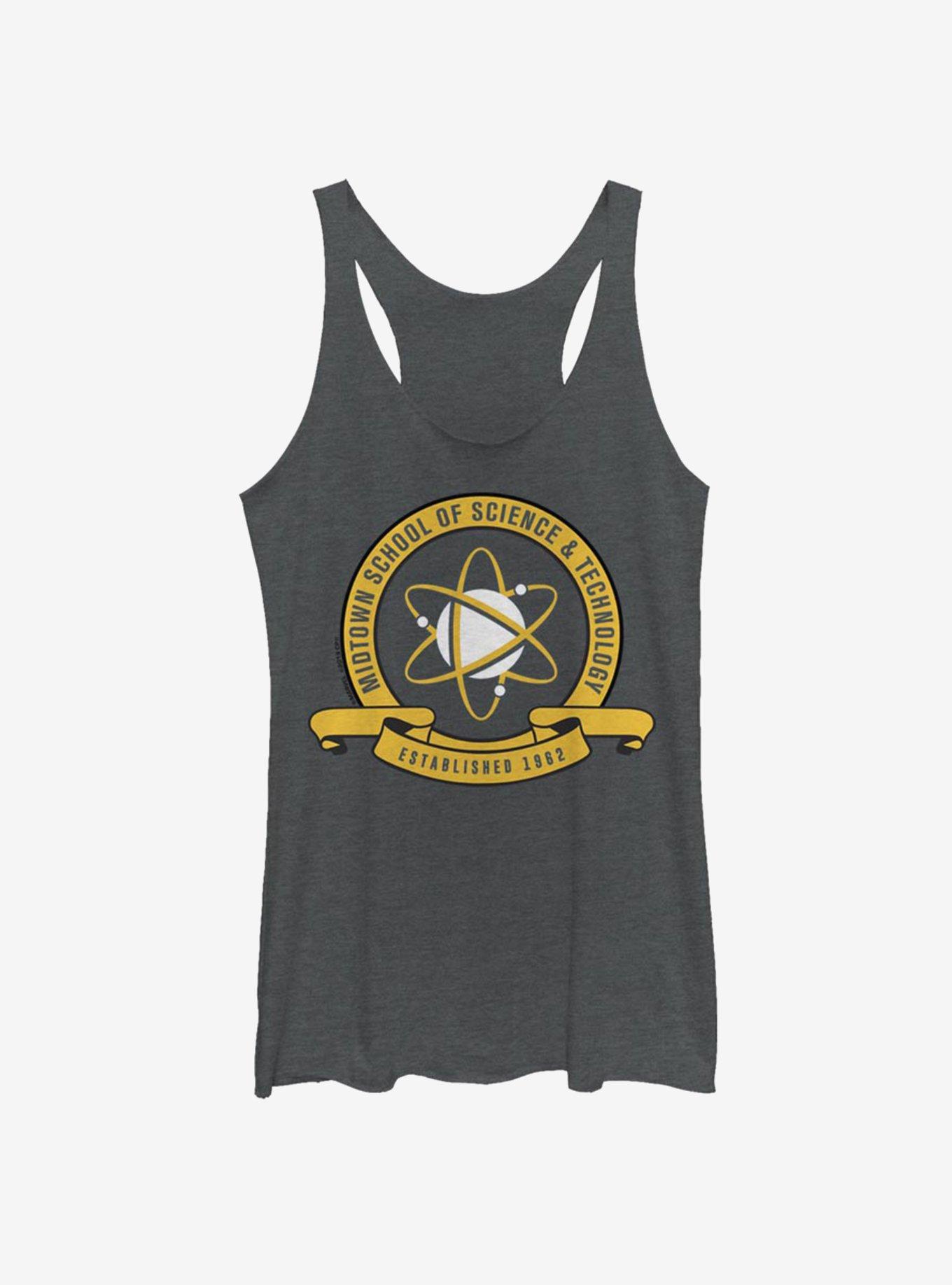 Marvel Spider-Man Midtown School Emblem Girls Tank, , hi-res