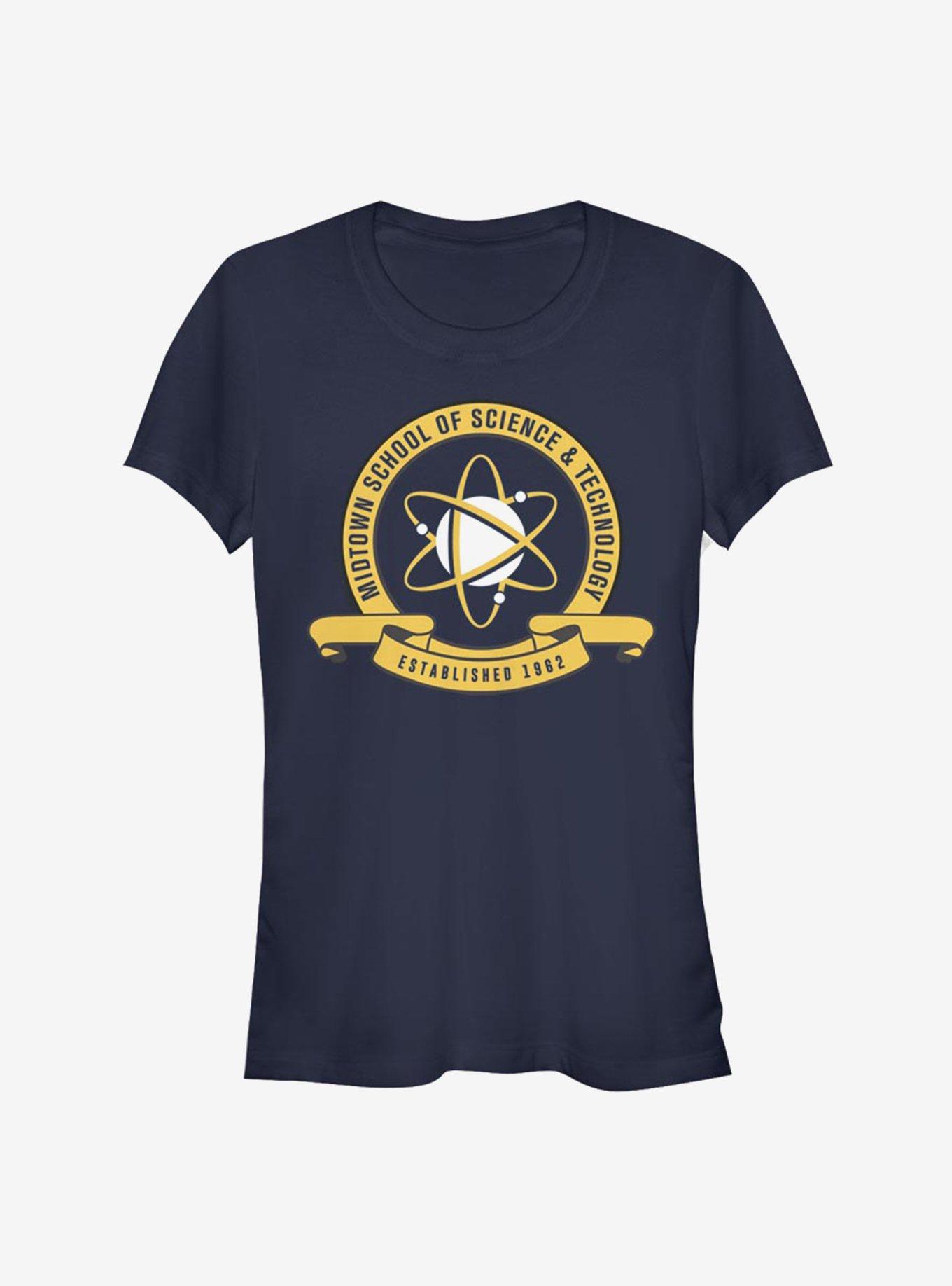 Marvel Spider-Man Midtown School Emblem Girls T-Shirt, , hi-res