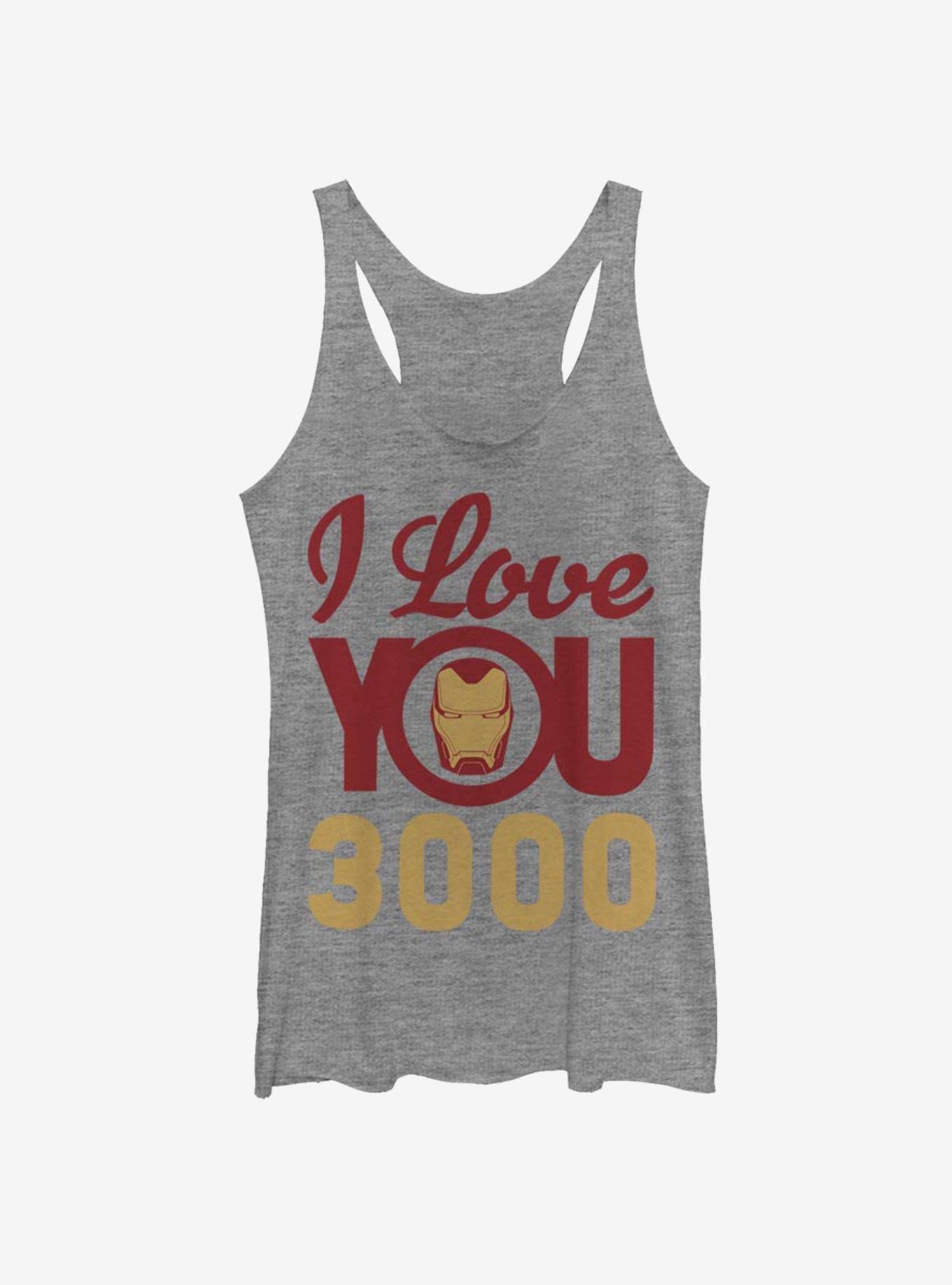 Marvel Avengers: Endgame Iron Man 3000 Icon Face Girls Tank