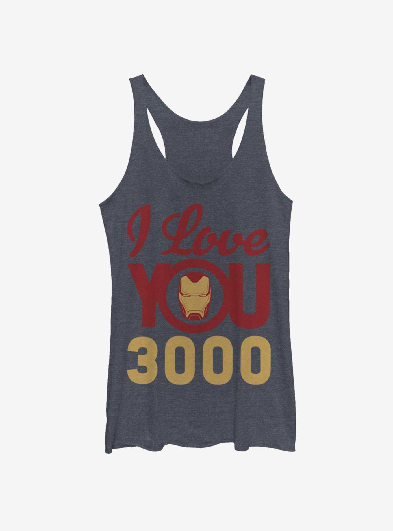 Marvel Avengers: Endgame Iron Man 3000 Icon Face Girls Tank