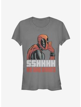 Marvel Deadpool No One Girls T-Shirt, CHARCOAL, hi-res