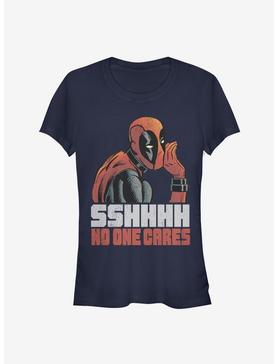 Marvel Deadpool No One Girls T-Shirt, NAVY, hi-res