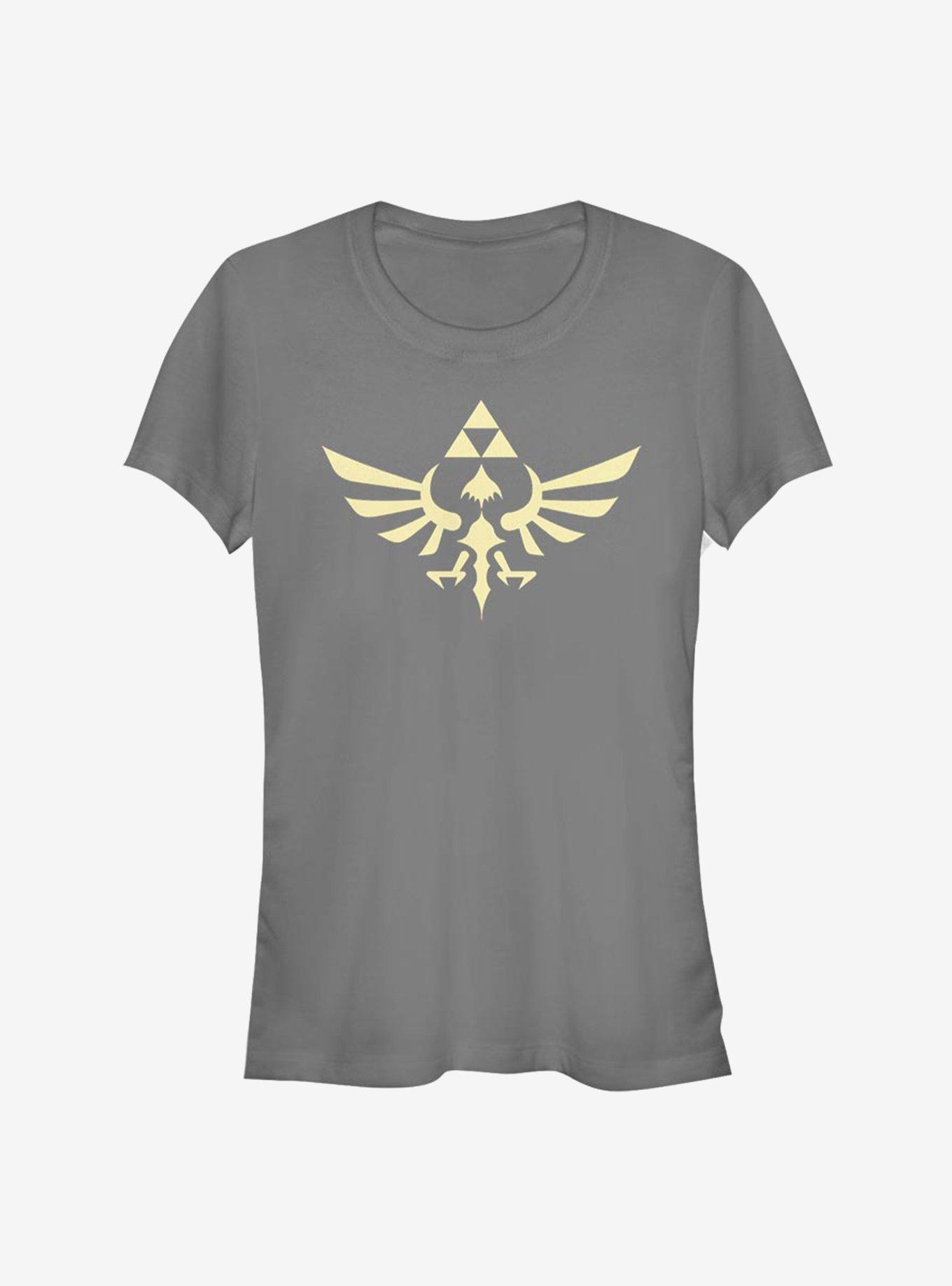 Nintendo The Legend Of Zelda Triumphant Triforce Girls T Shirt 4000