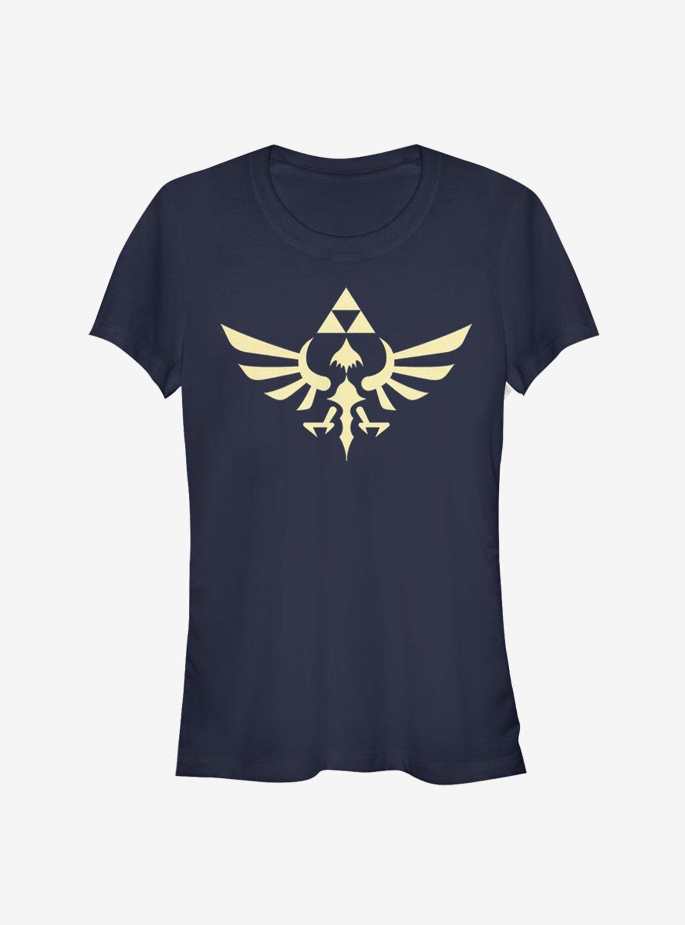 Nintendo The Legend of Zelda Triumphant Triforce Girls T-Shirt, , hi-res