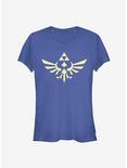 Nintendo The Legend of Zelda Triumphant Triforce Girls T-Shirt, , hi-res