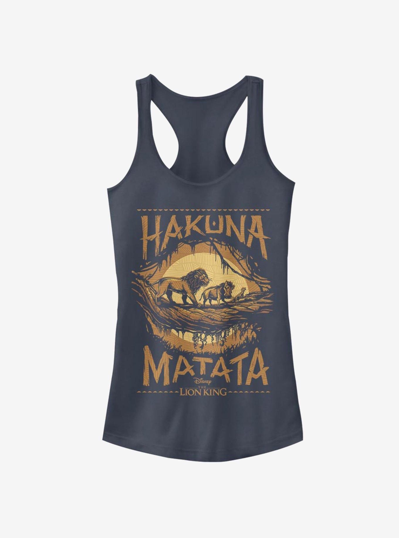 Disney The Lion King 2019 Savanna Poster Girls Tank, INDIGO, hi-res