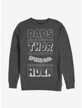 Marvel Marvel Dads Sweatshirt, CHAR HTR, hi-res