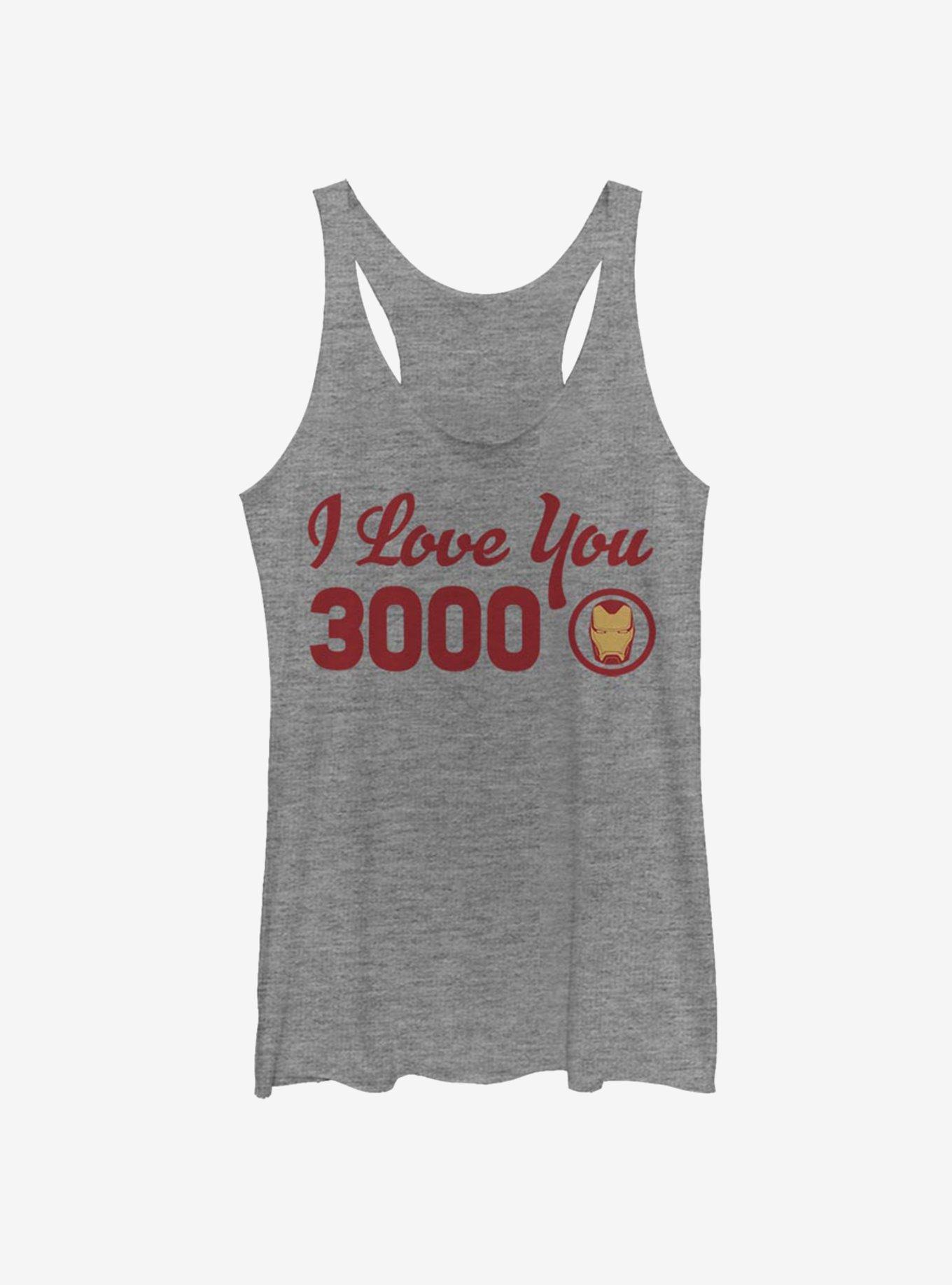 Marvel Avengers: Endgame Iron Man I Love You Icon Girls Tank