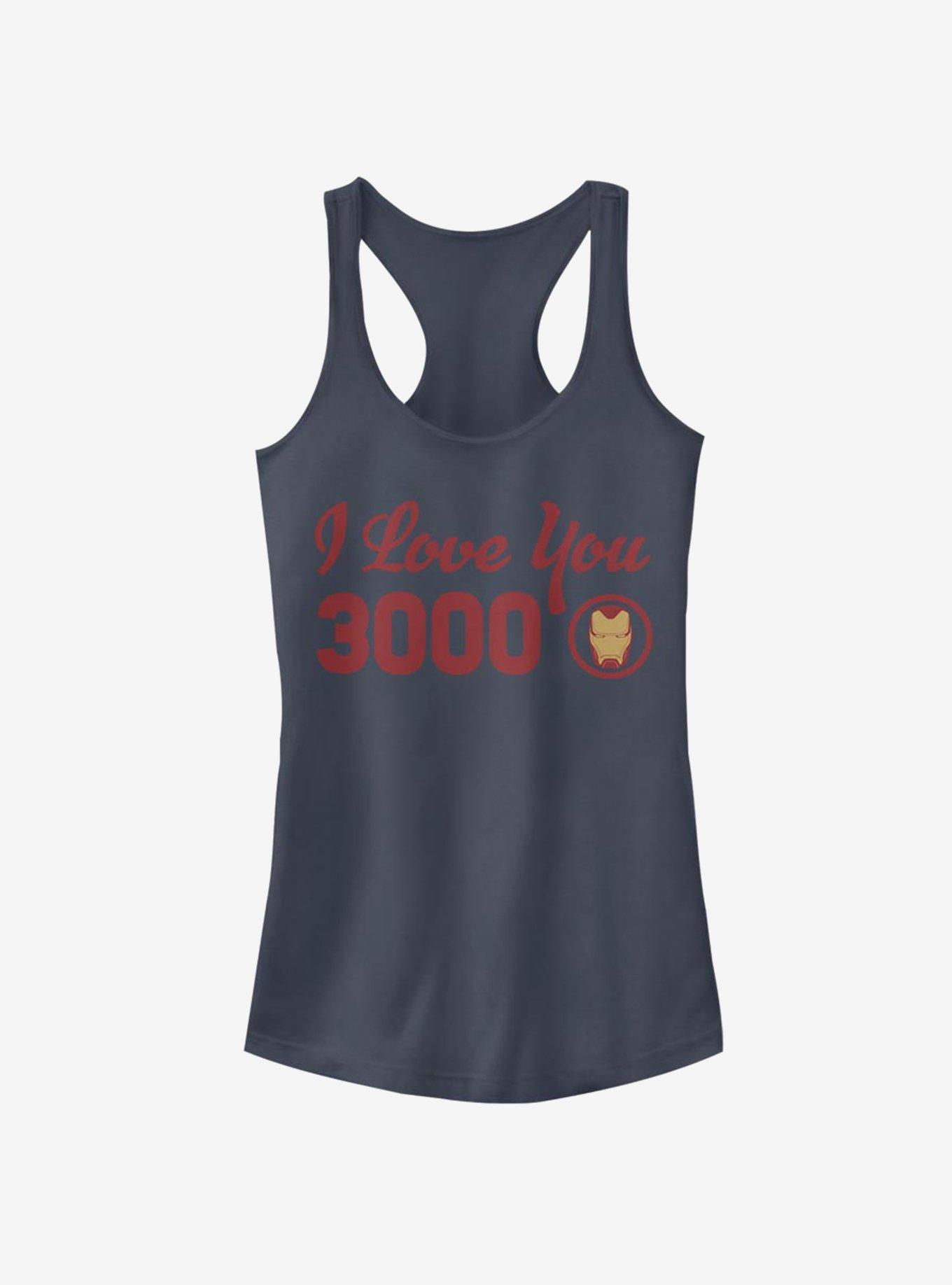 Marvel Avengers: Endgame Iron Man I Love You Icon Girls Tank