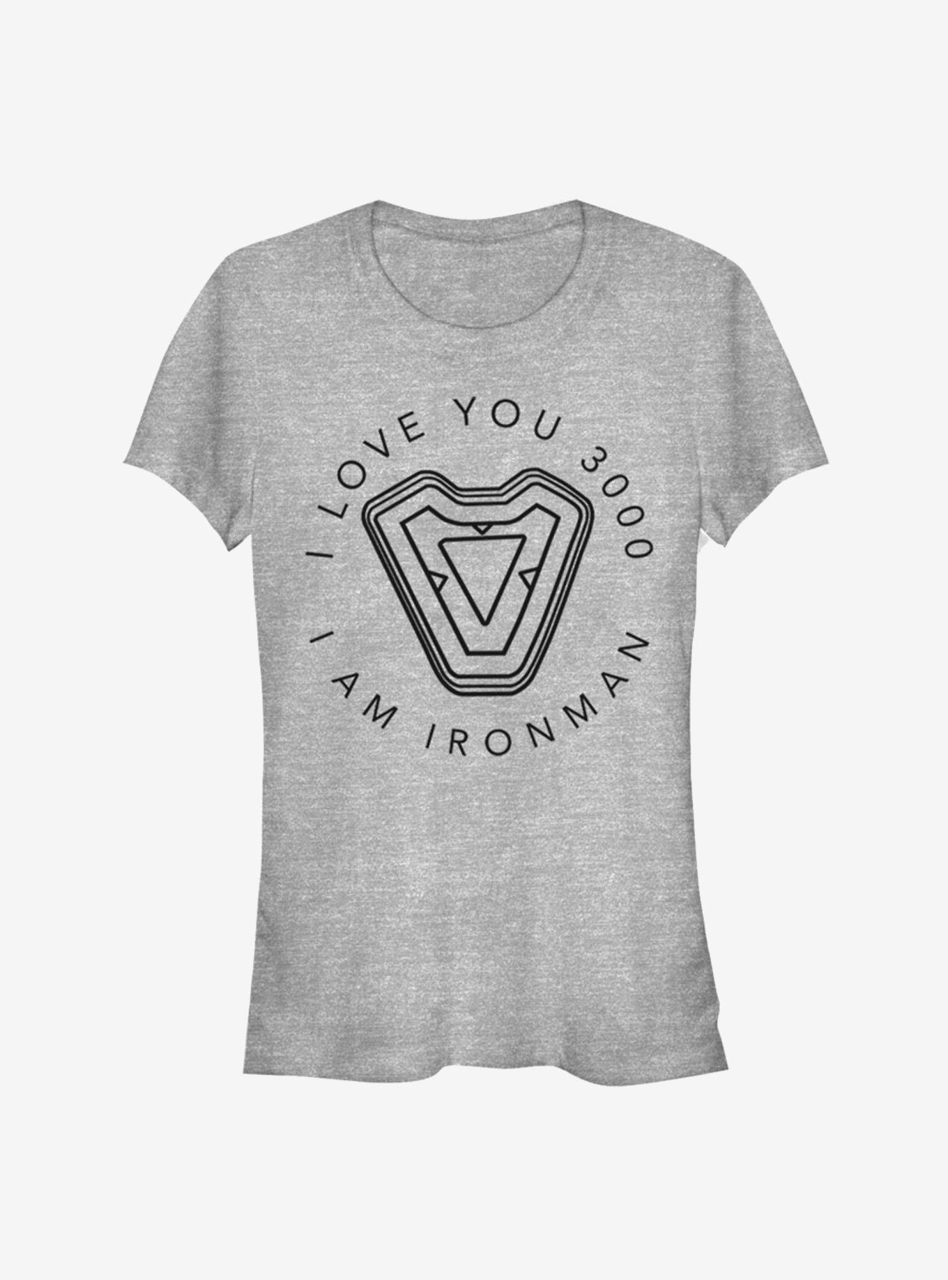 Marvel Avengers: Endgame Iron Man's Heart Girls T-Shirt, , hi-res