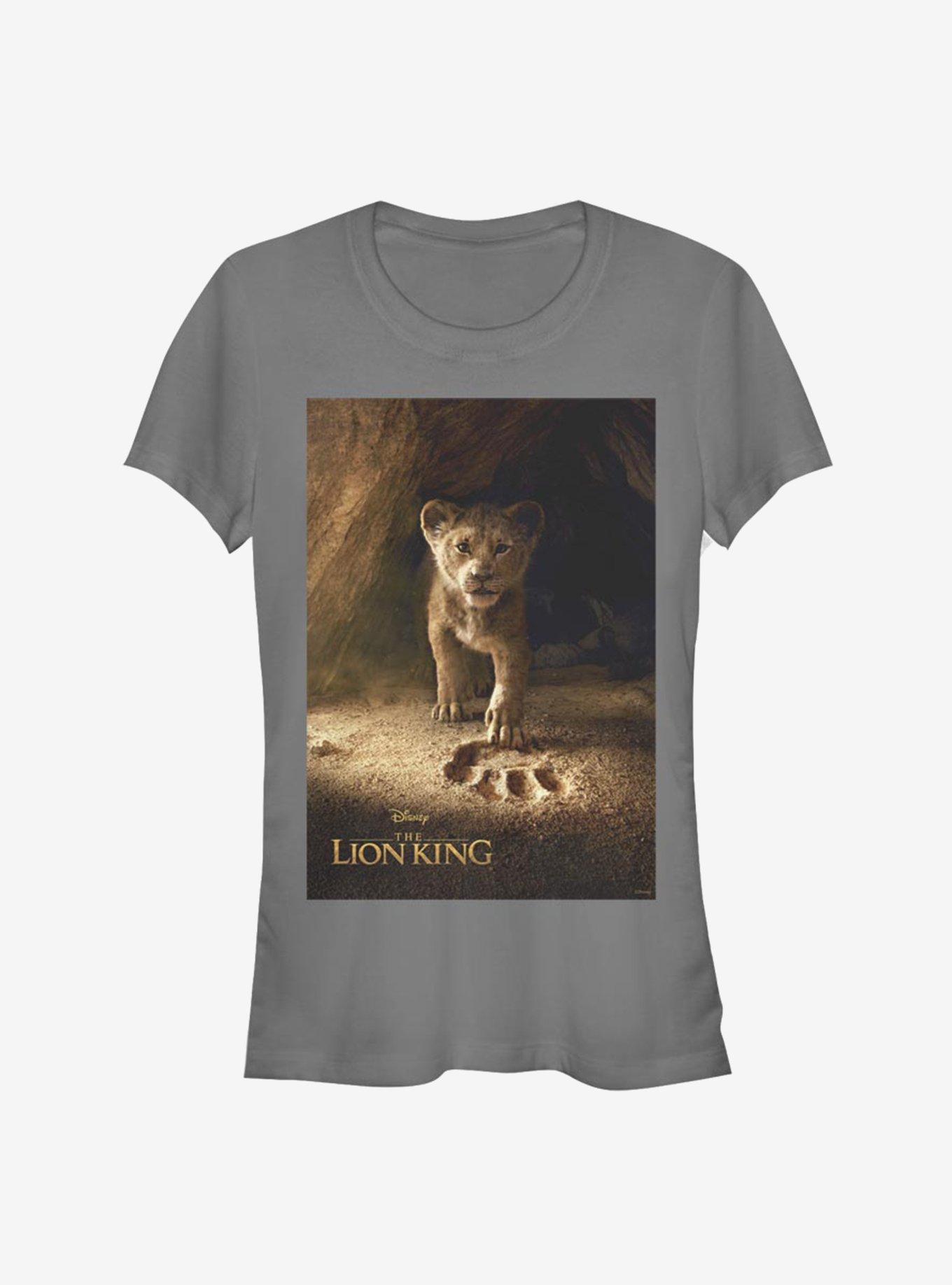 Disney The Lion King 2019 Simba Poster Girls White T-Shirt, , hi-res