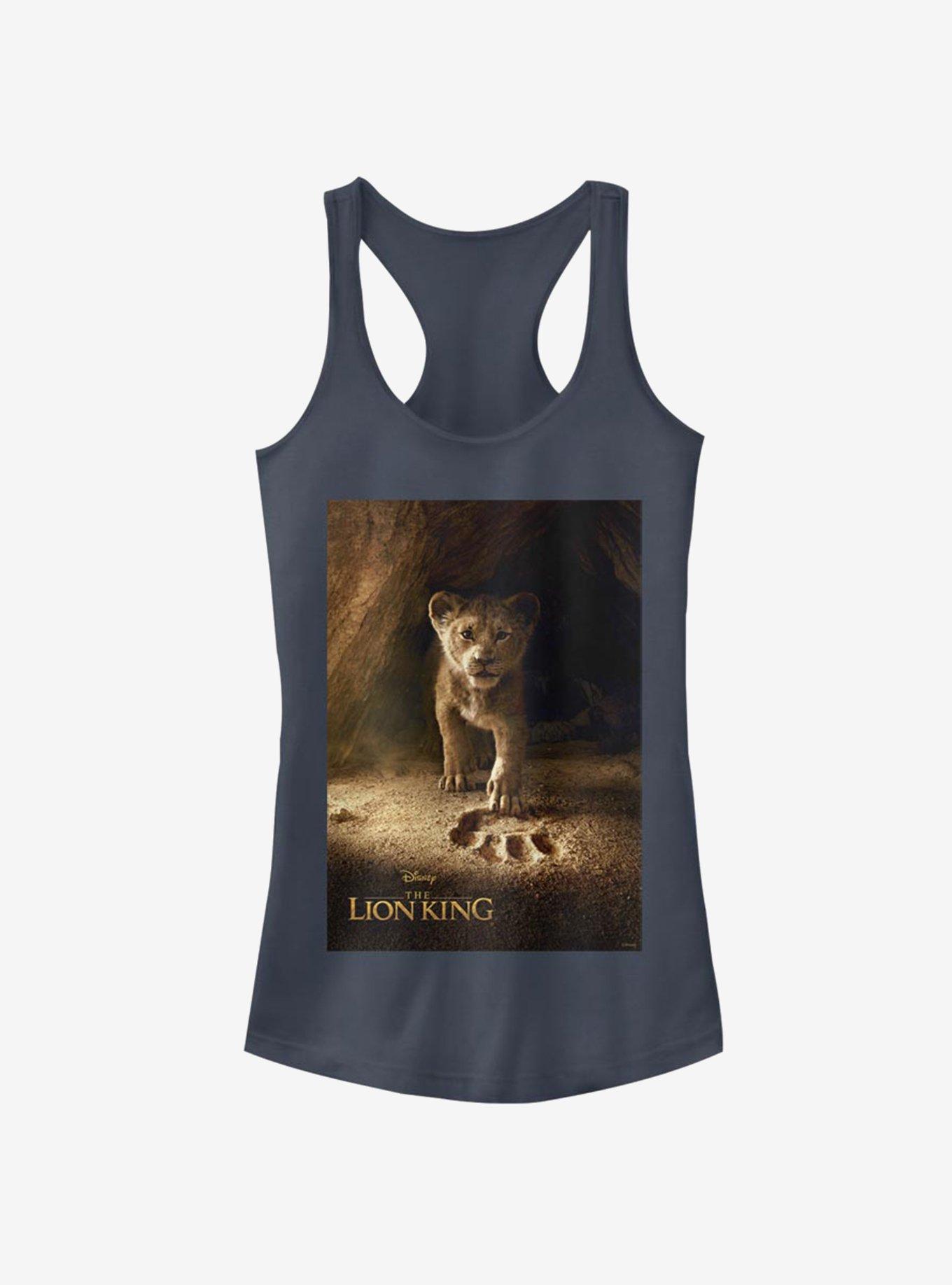 Disney The Lion King 2019 Simba Poster Girls Tank, INDIGO, hi-res